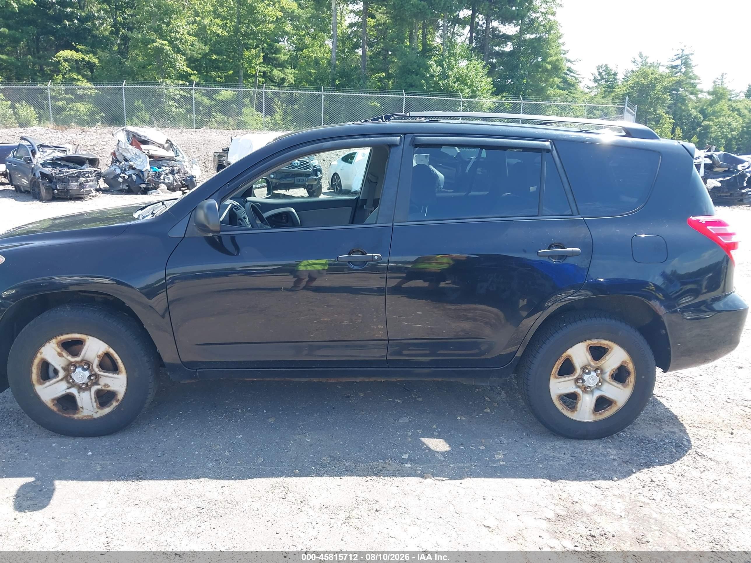 2012 Toyota Rav4   Black vin: 2T3JF4DV2CW244684