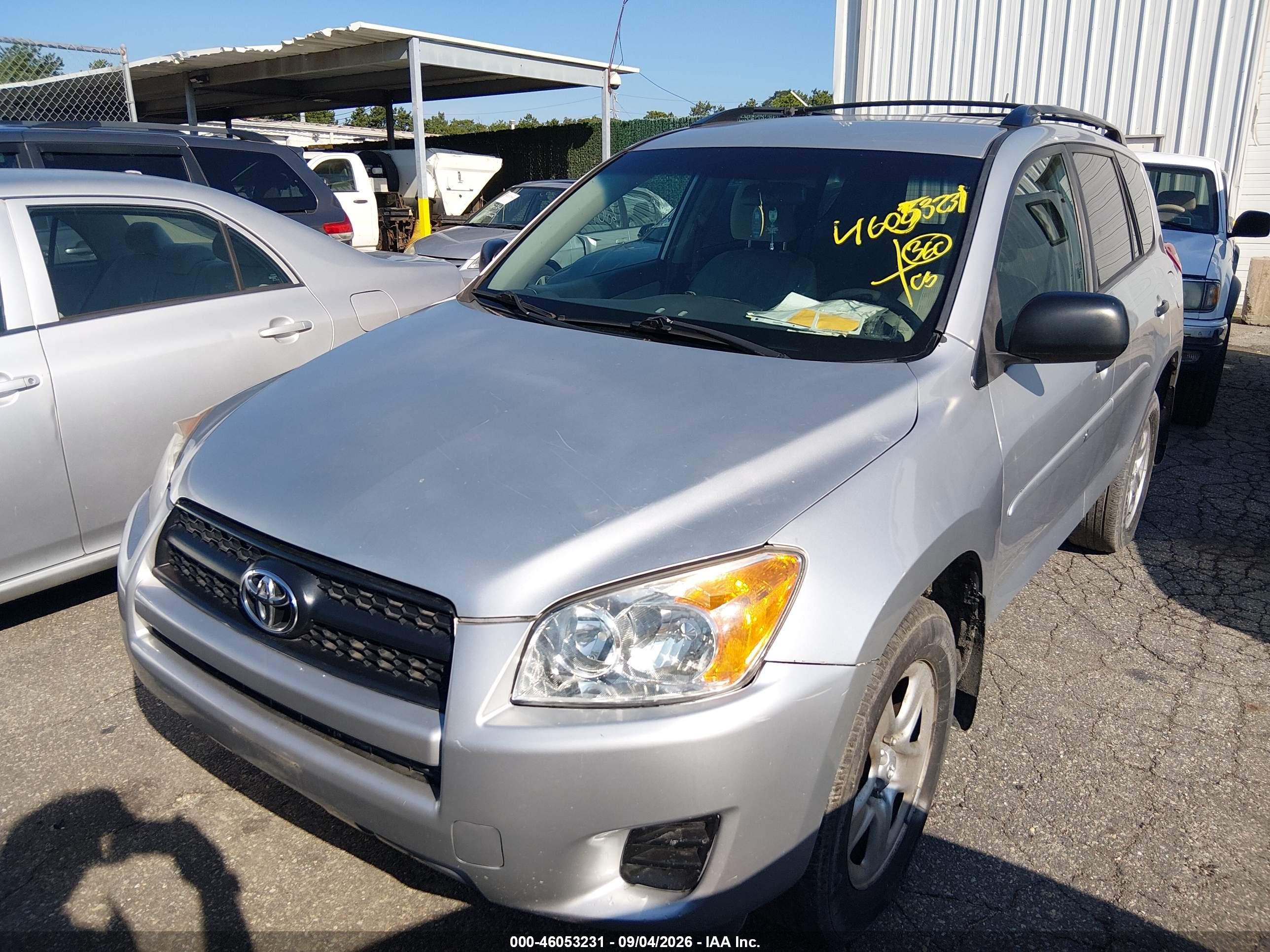 2012 Toyota Rav4   Silver vin: 2T3JF4DV4CW195973