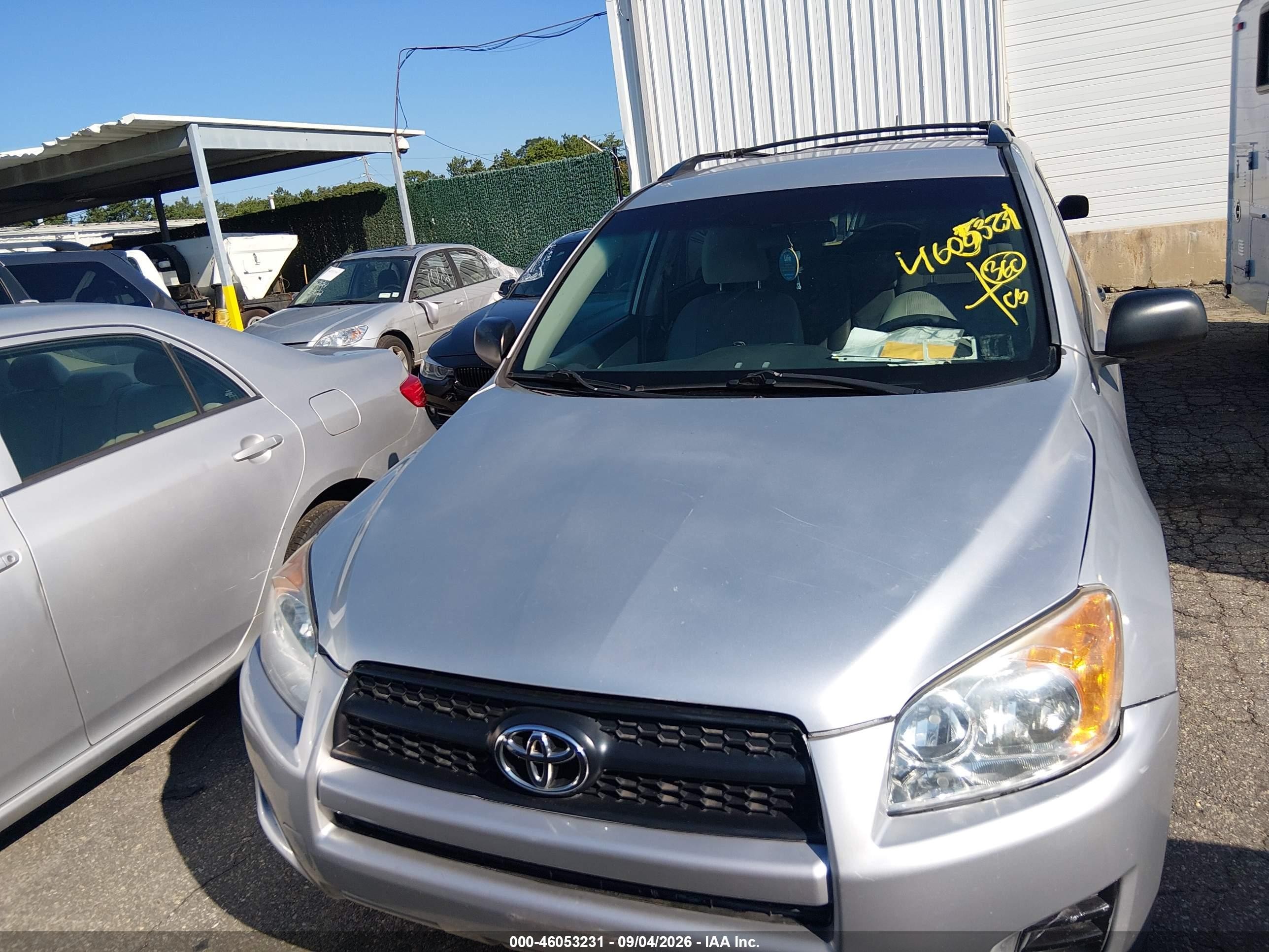 2012 Toyota Rav4   Silver vin: 2T3JF4DV4CW195973