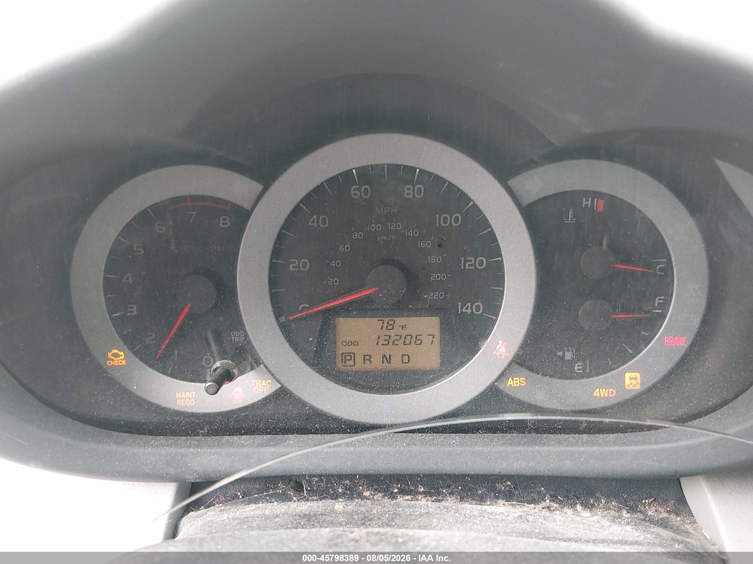2012 Toyota Rav4   Blue vin: 2T3JF4DV4CW237056