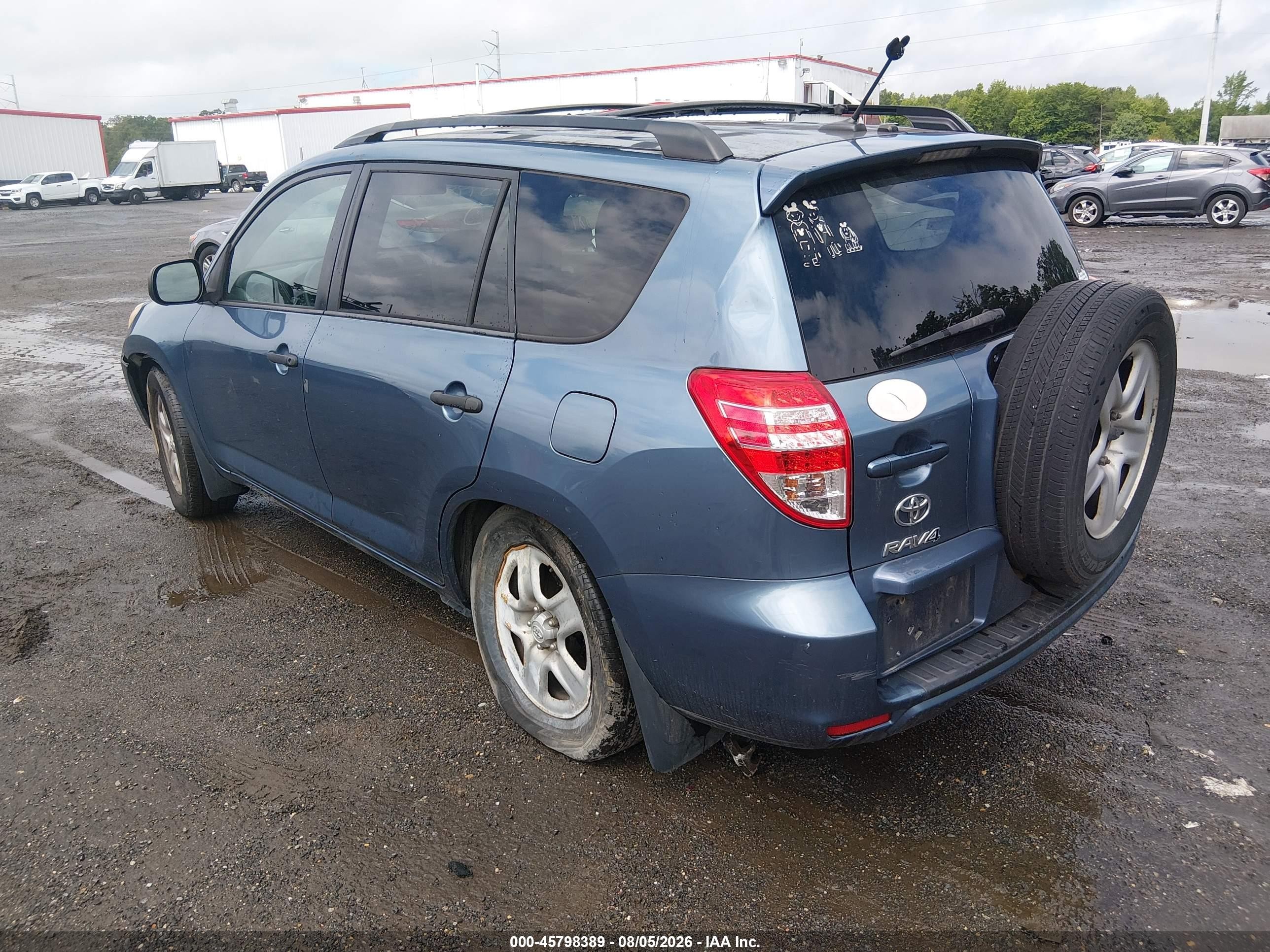 2012 Toyota Rav4   Blue vin: 2T3JF4DV4CW237056