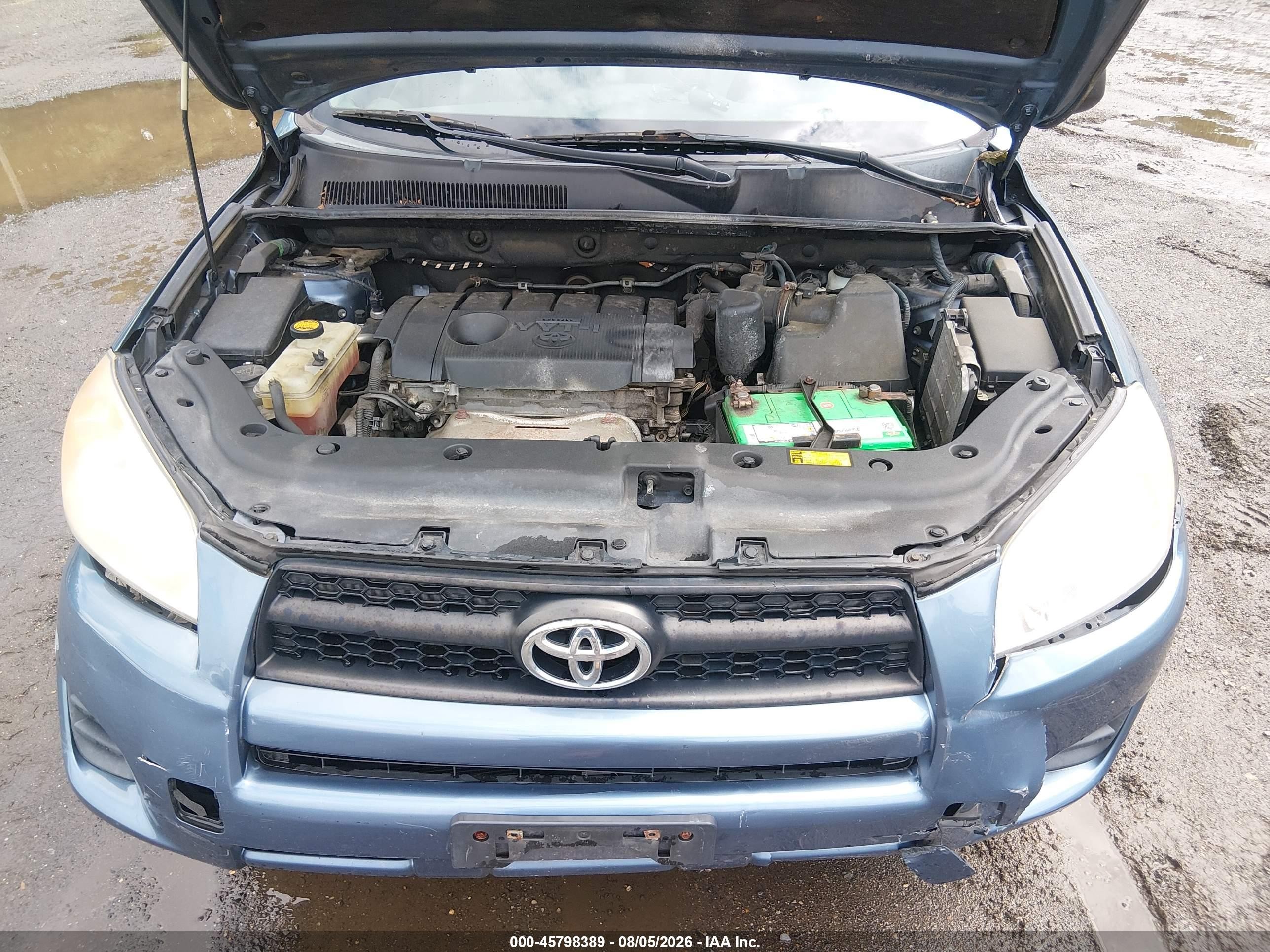 2012 Toyota Rav4   Blue vin: 2T3JF4DV4CW237056