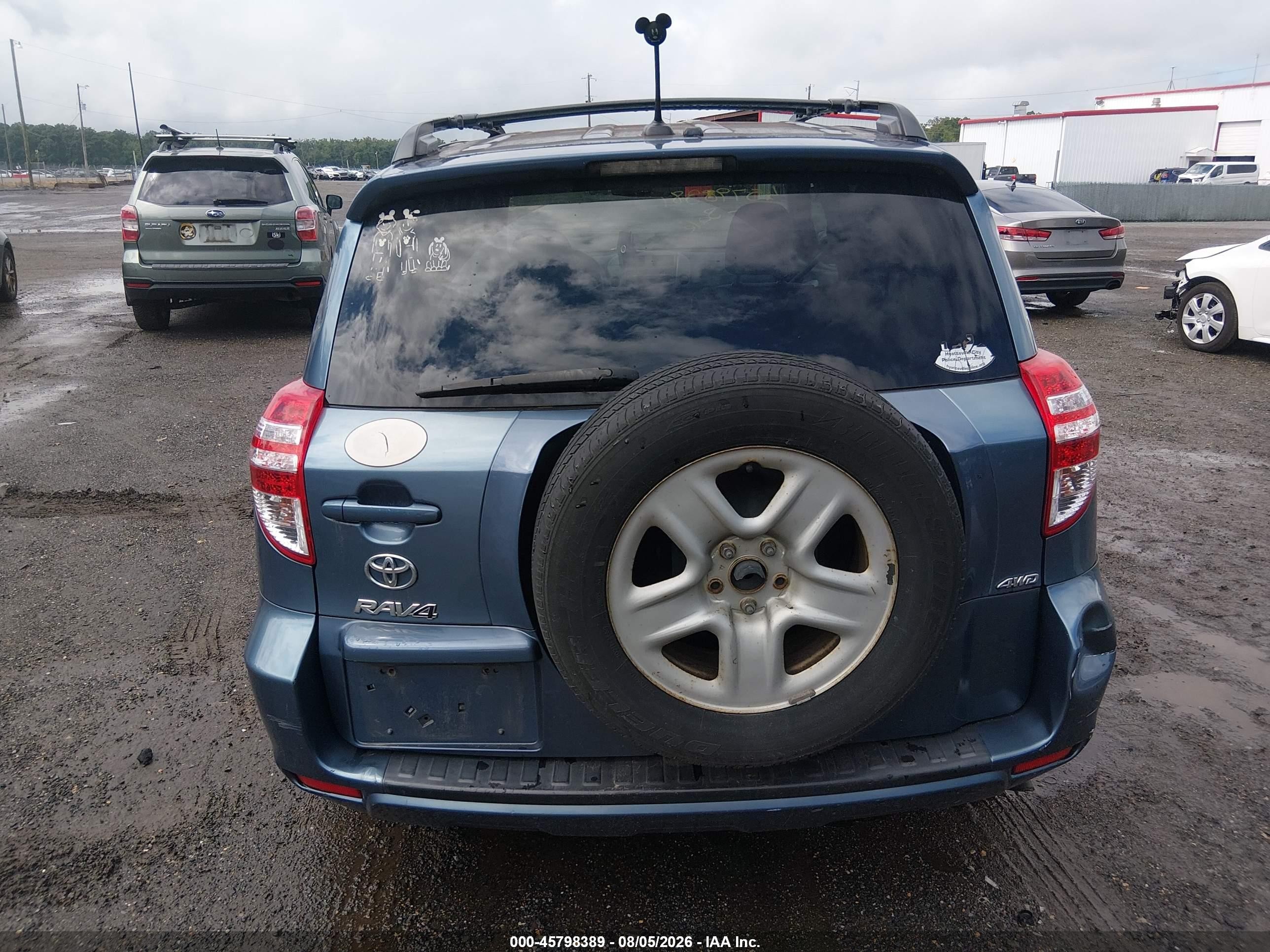 2012 Toyota Rav4   Blue vin: 2T3JF4DV4CW237056
