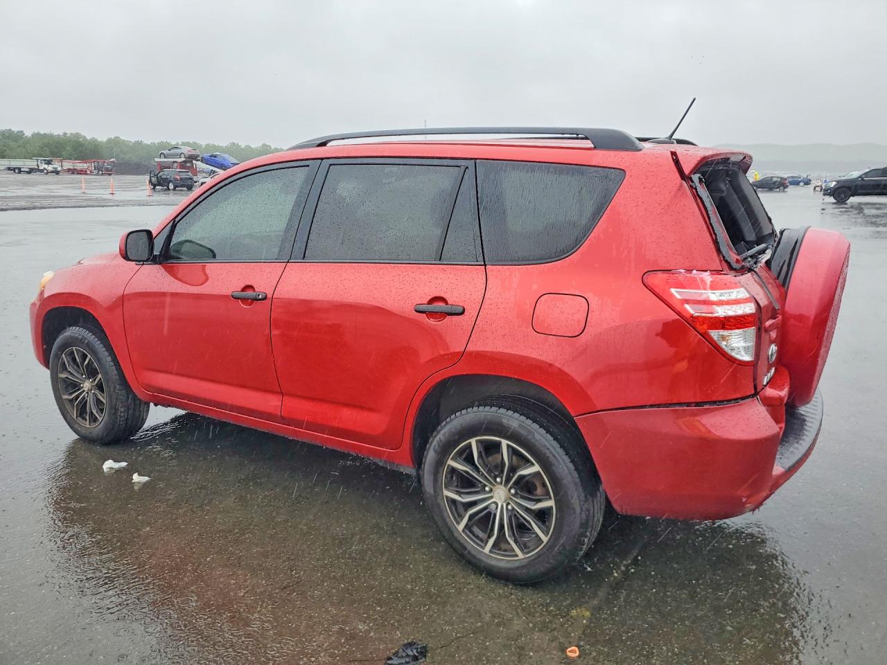 2011 Toyota Rav4 Base Красный vin: 2T3JF4DV5BW086744