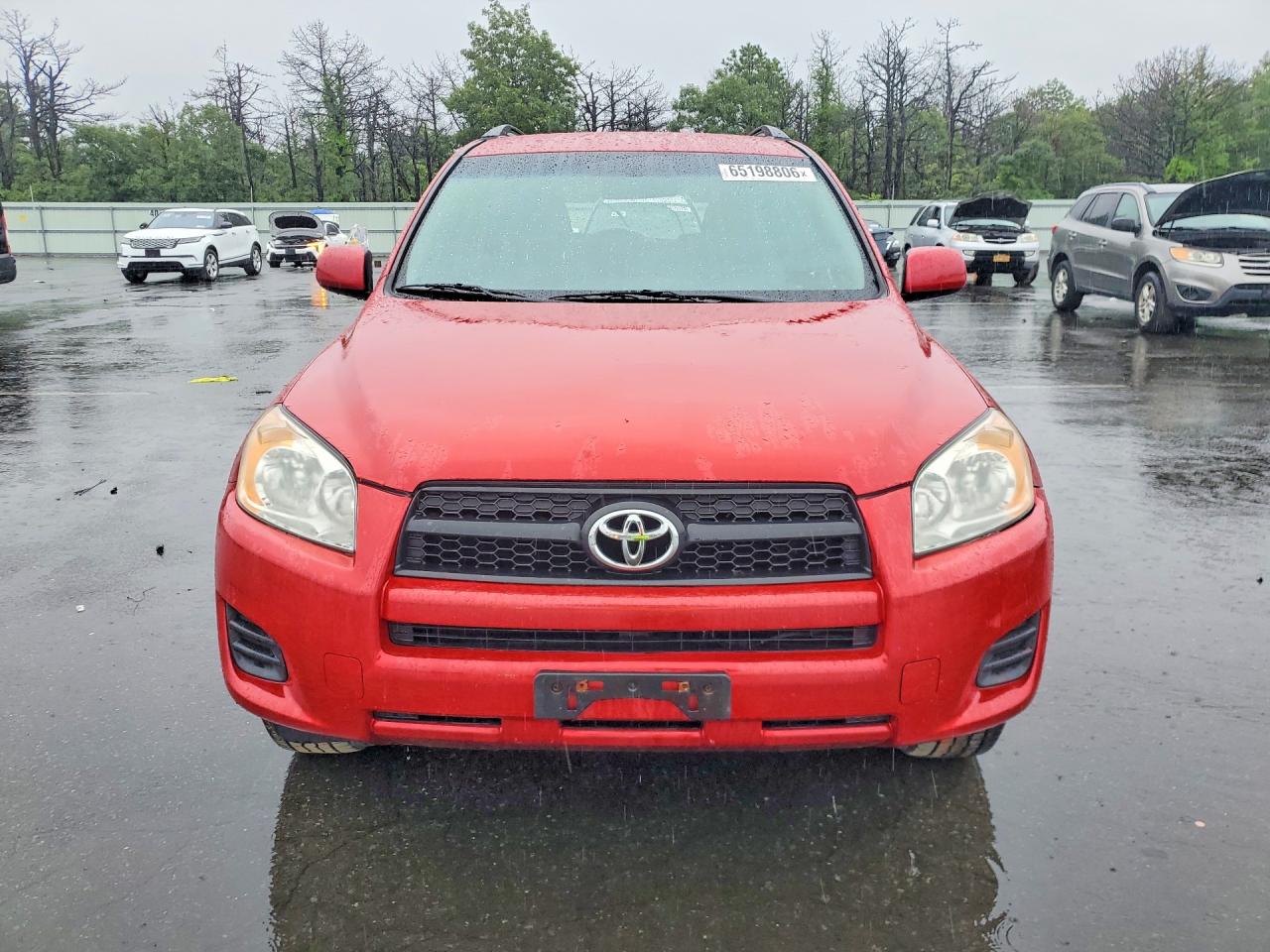 2011 Toyota Rav4 Base Красный vin: 2T3JF4DV5BW086744