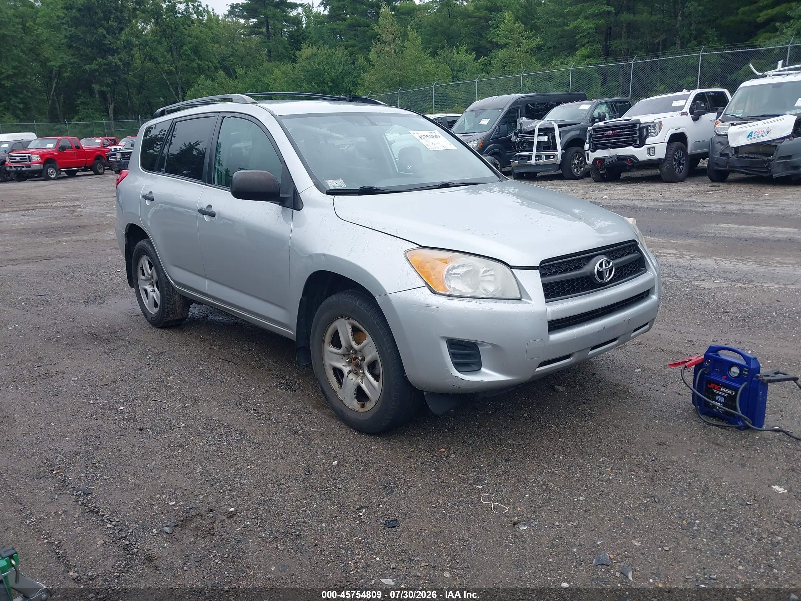 2012 Toyota Rav4   Silver vin: 2T3JF4DV5CW187848