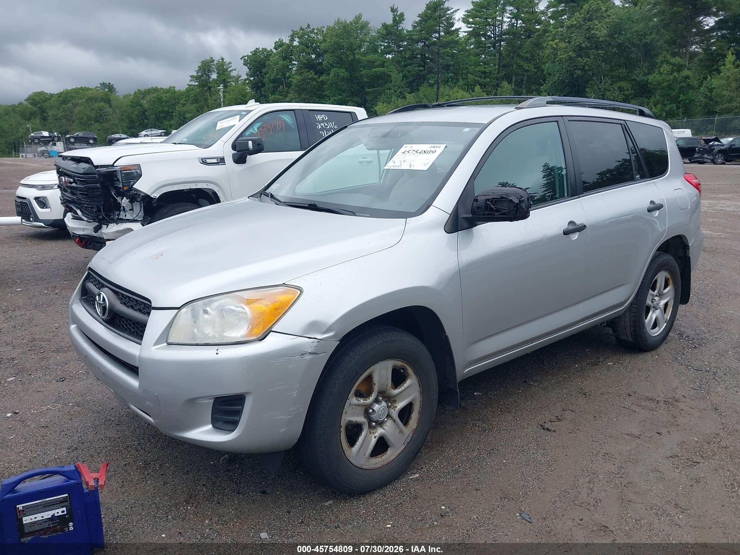 2012 Toyota Rav4   Серебряный vin: 2T3JF4DV5CW187848
