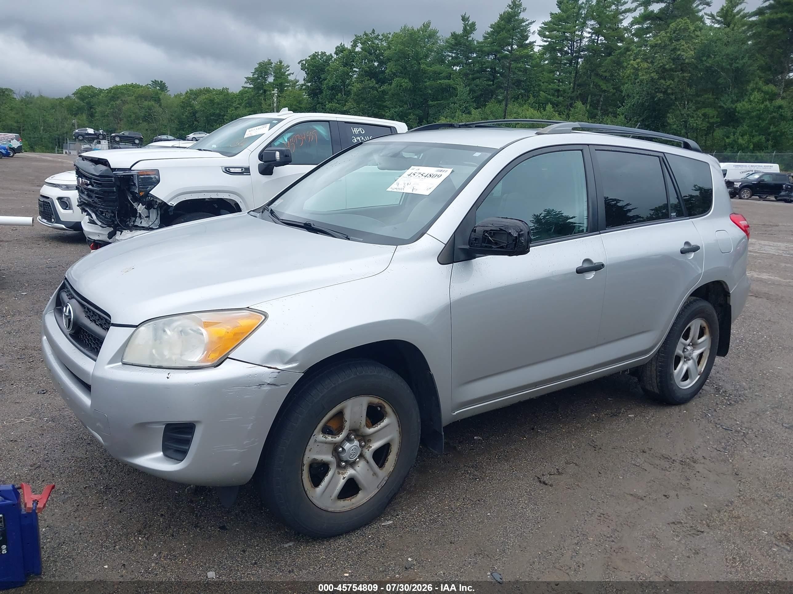 2012 Toyota Rav4   Серебряный vin: 2T3JF4DV5CW187848