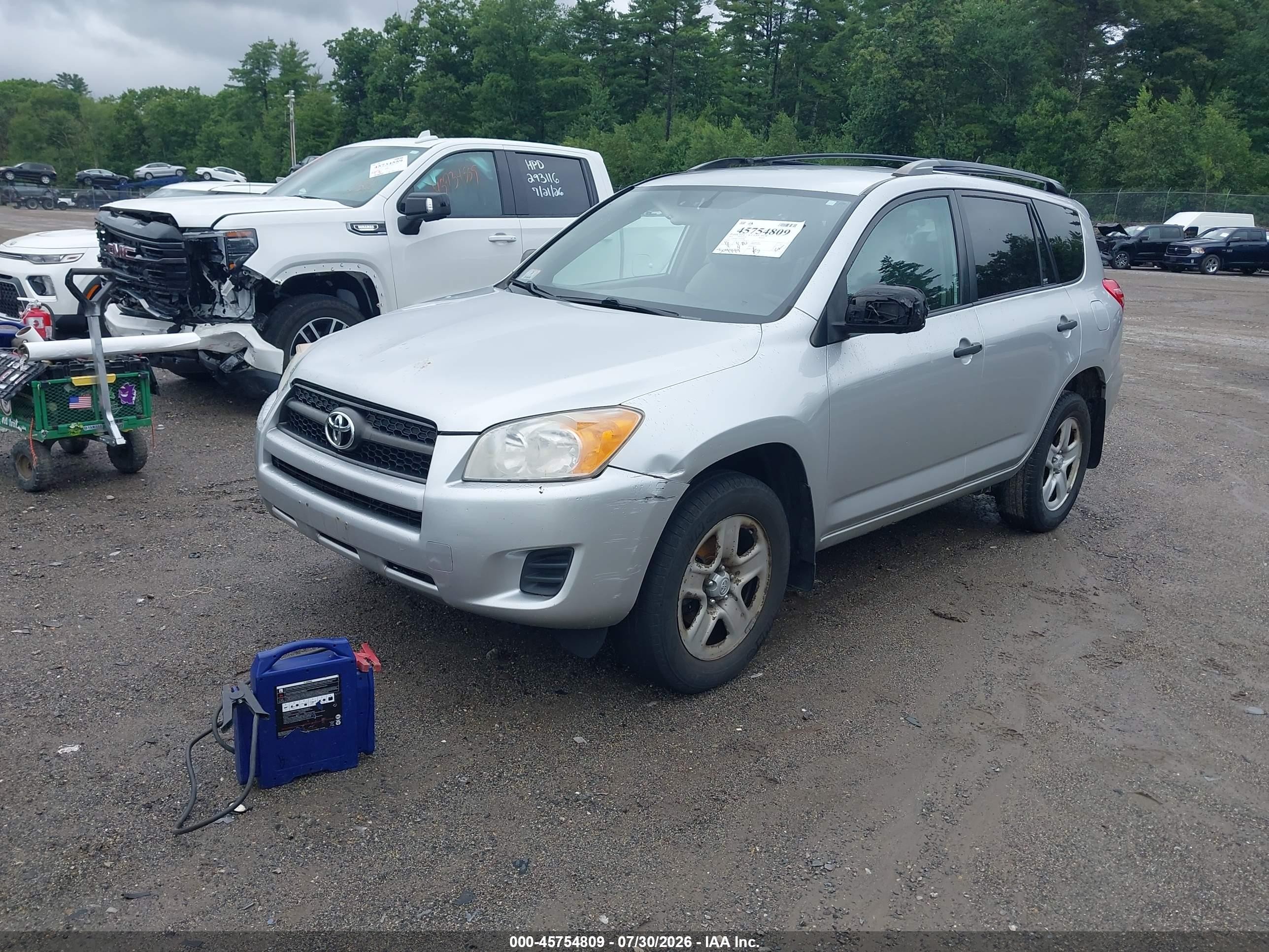 2012 Toyota Rav4   Серебряный vin: 2T3JF4DV5CW187848
