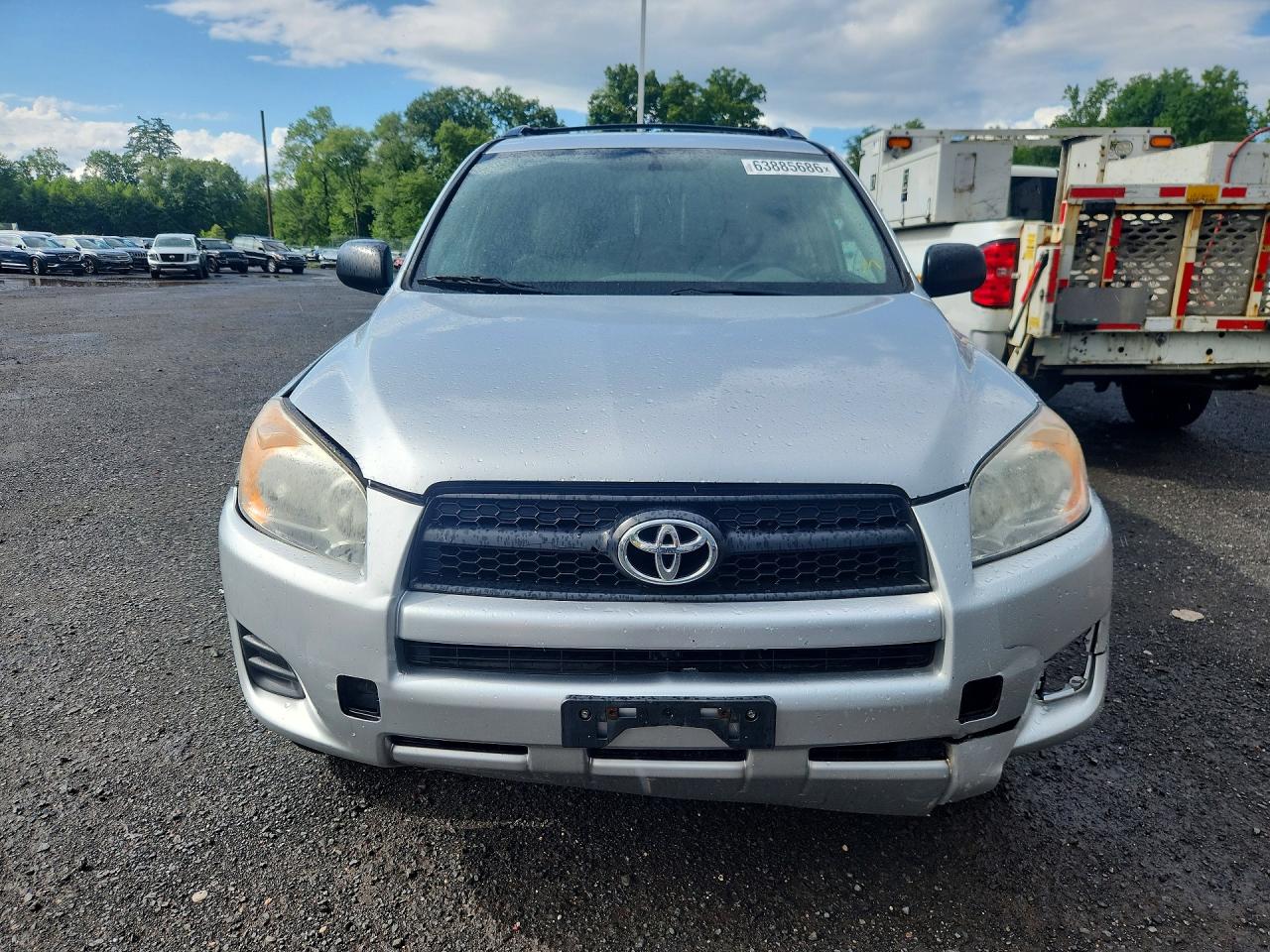 2011 Toyota Rav4 Base Silver vin: 2T3JF4DV6BW089121