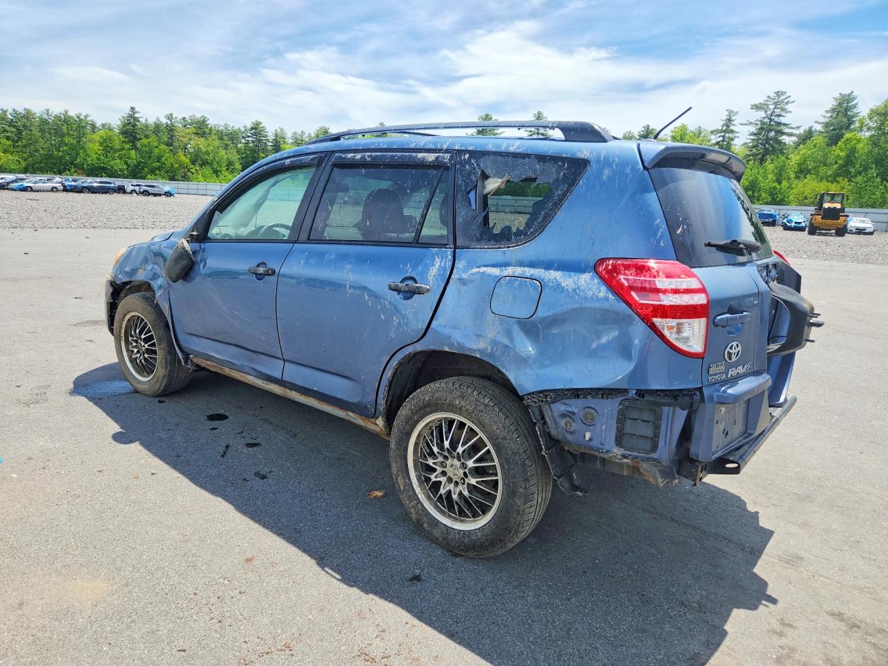 2010 Toyota Rav4 Base Blue vin: 2T3JF4DV7AW036541