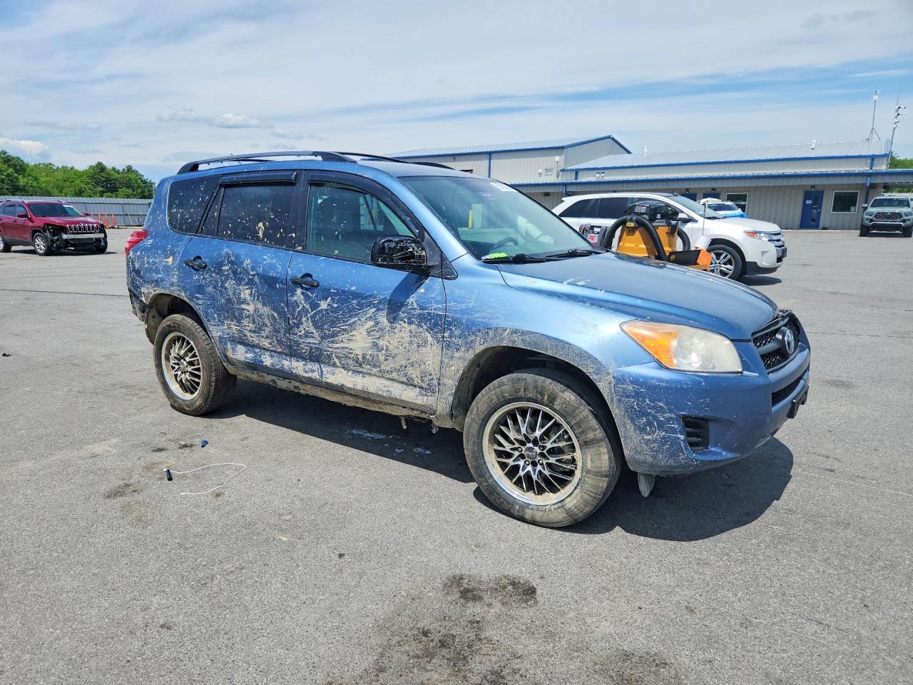 2010 Toyota Rav4 Base Blue vin: 2T3JF4DV7AW036541