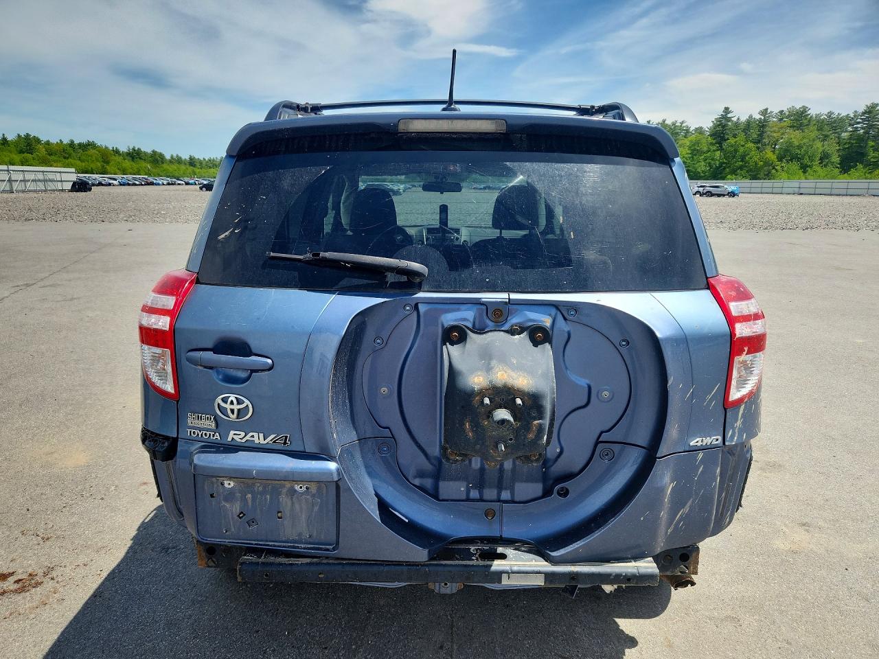 2010 Toyota Rav4 Base Blue vin: 2T3JF4DV7AW036541