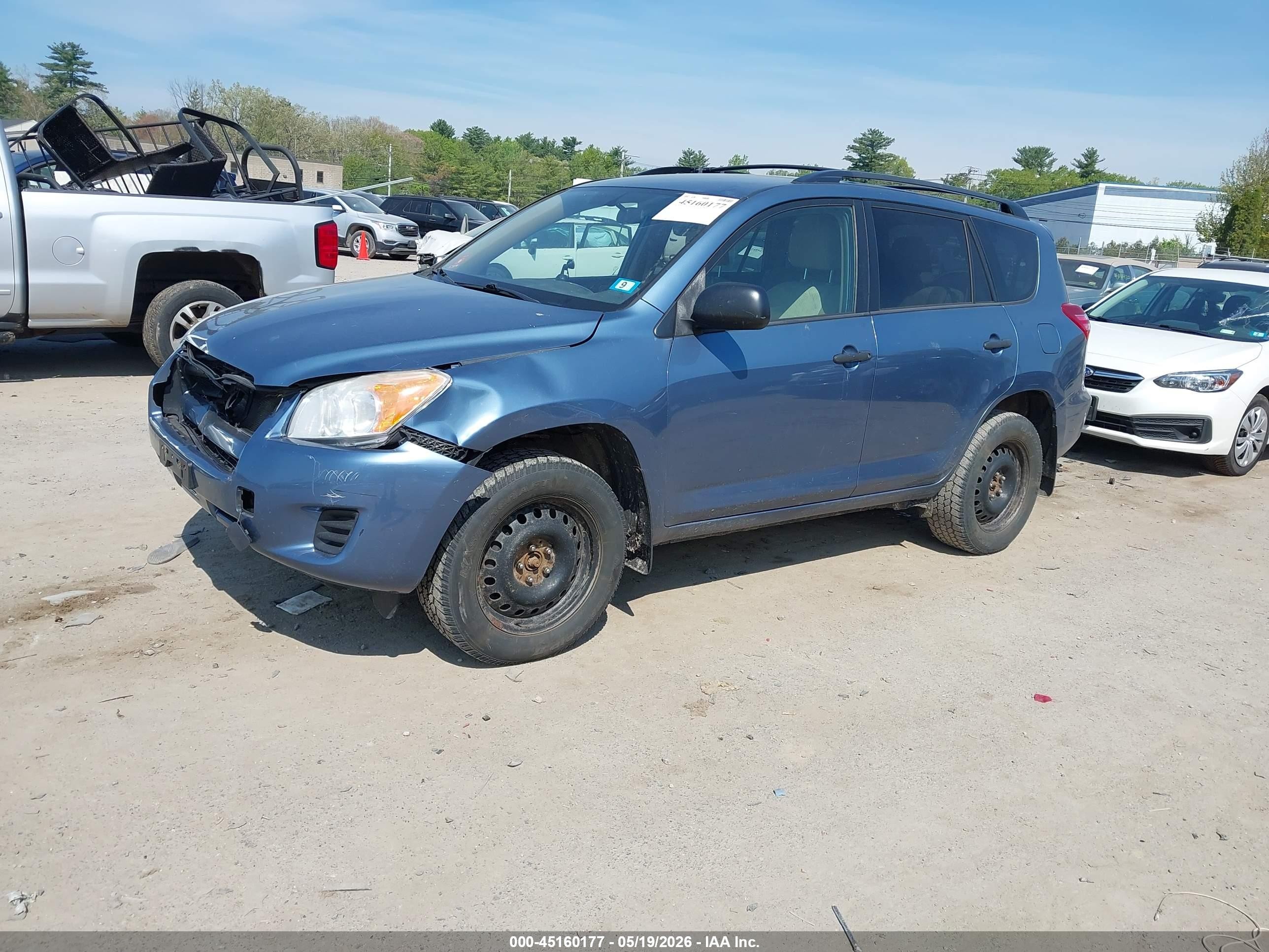 2012 Toyota Rav4   Blue vin: 2T3JF4DV7CW251937