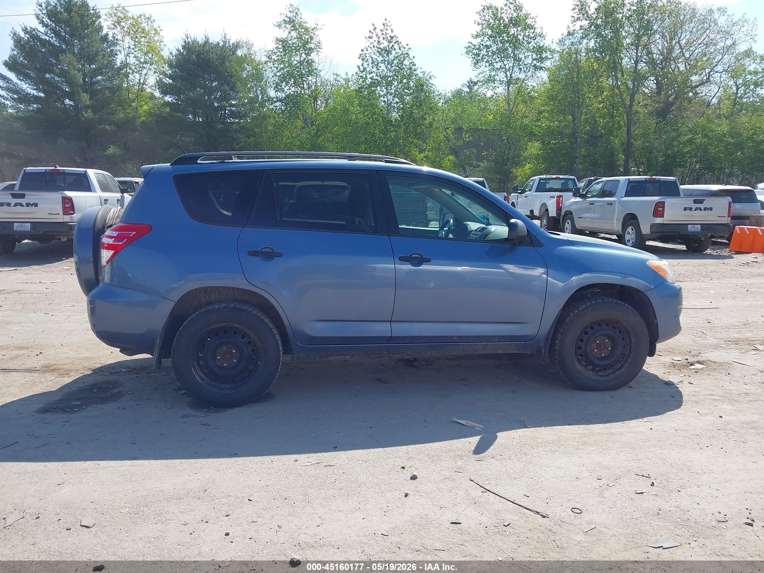 2012 Toyota Rav4   Blue vin: 2T3JF4DV7CW251937