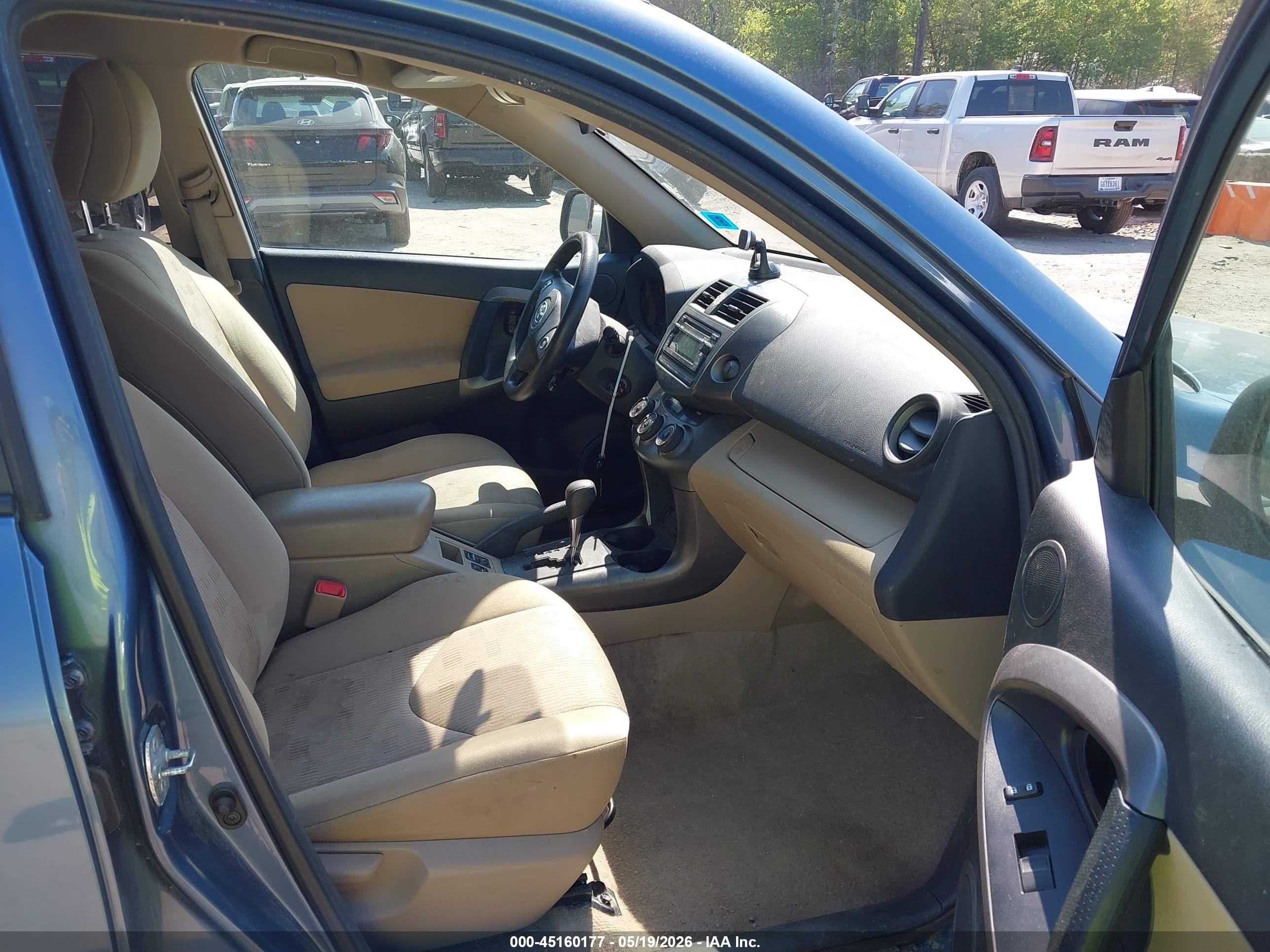 2012 Toyota Rav4   Blue vin: 2T3JF4DV7CW251937