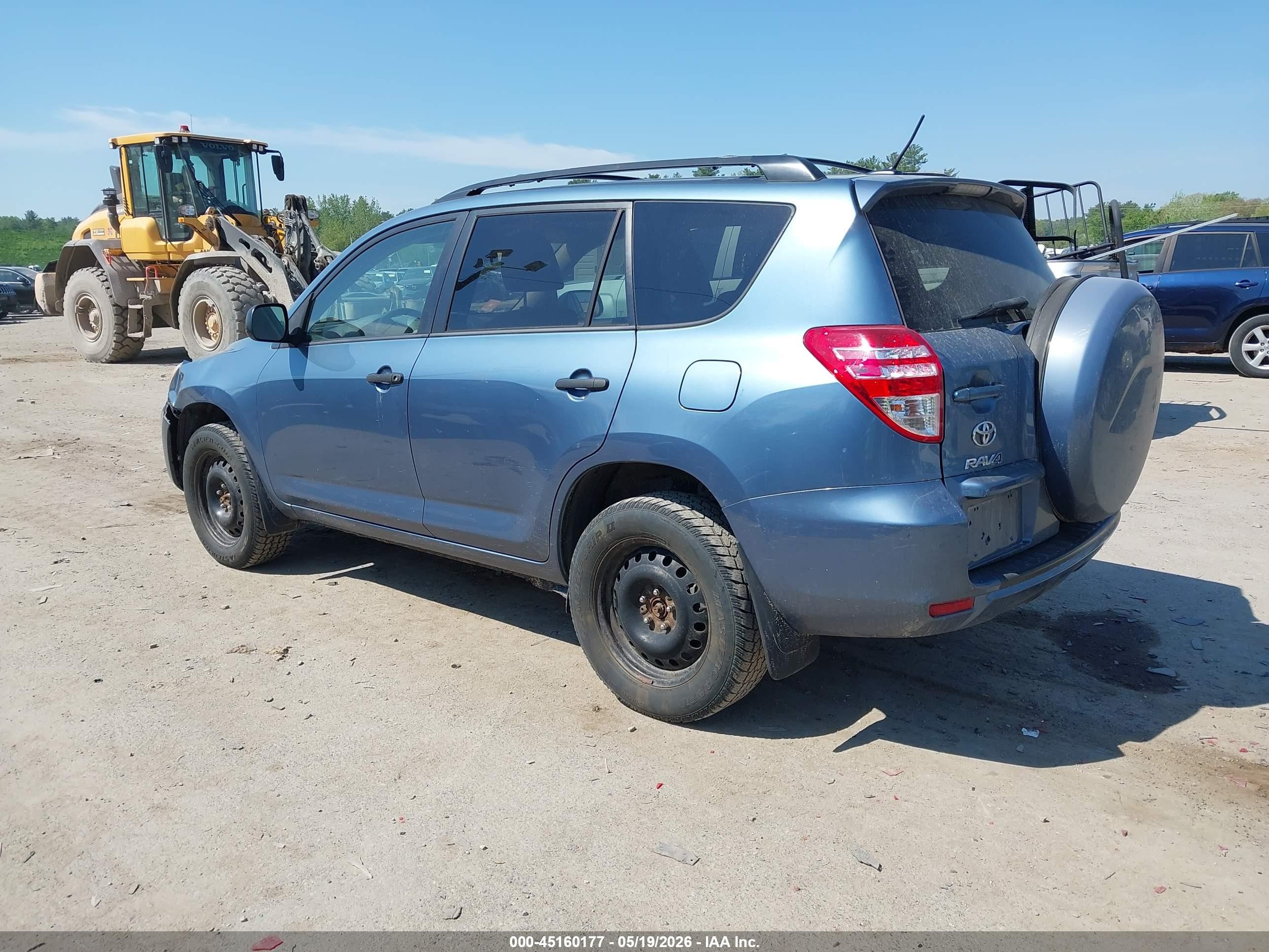 2012 Toyota Rav4   Blue vin: 2T3JF4DV7CW251937