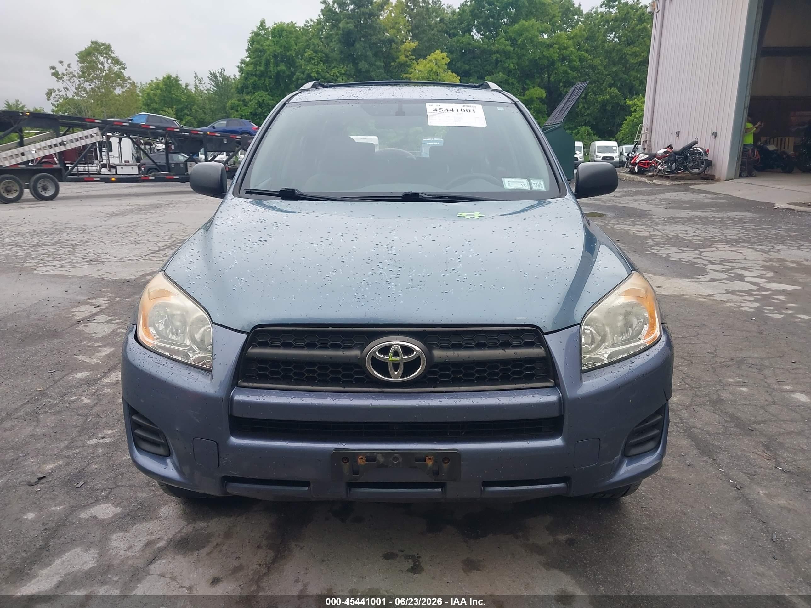 2011 Toyota Rav4   Синий vin: 2T3JF4DV8BW116920
