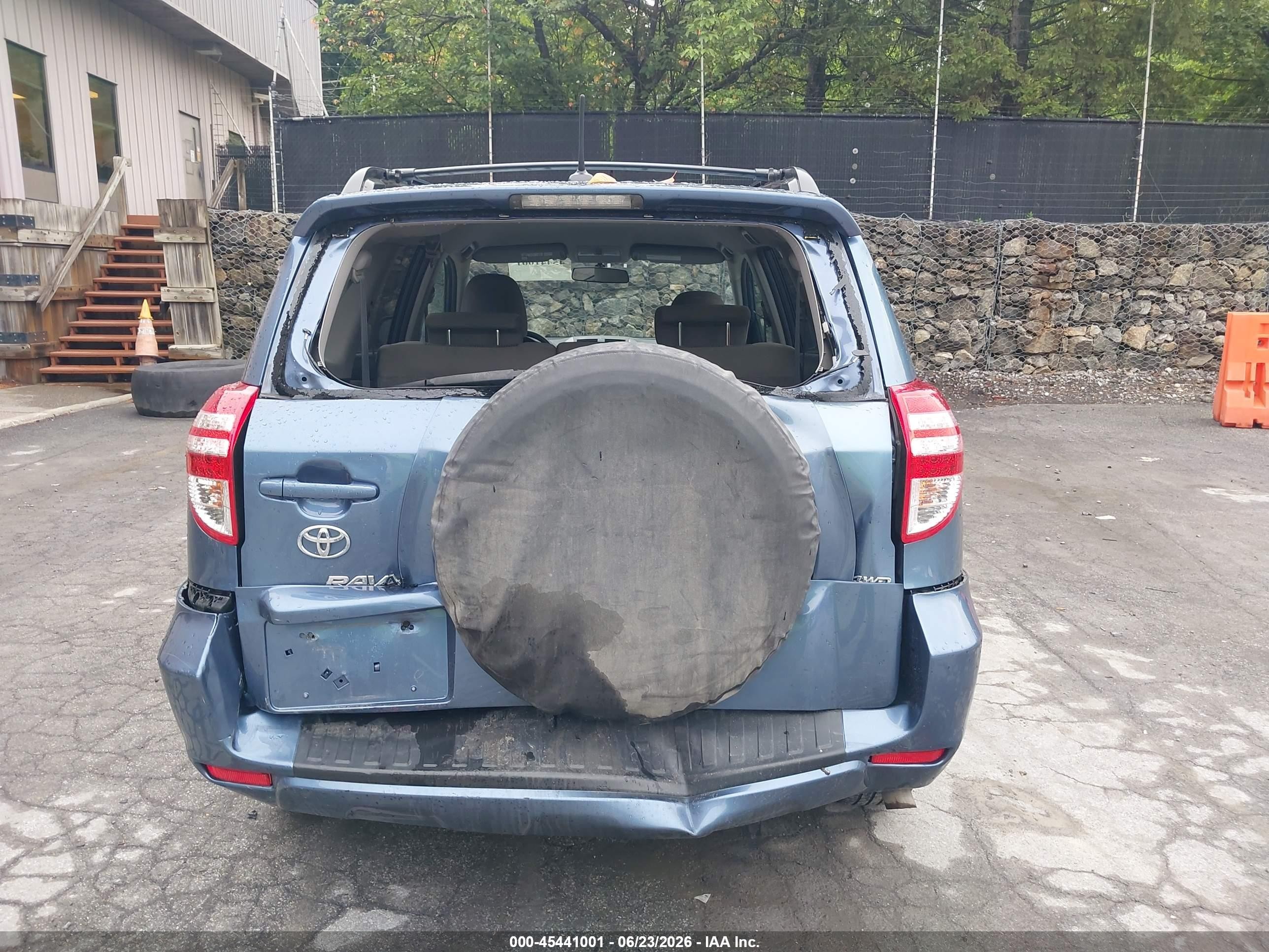 2011 Toyota Rav4   Синий vin: 2T3JF4DV8BW116920