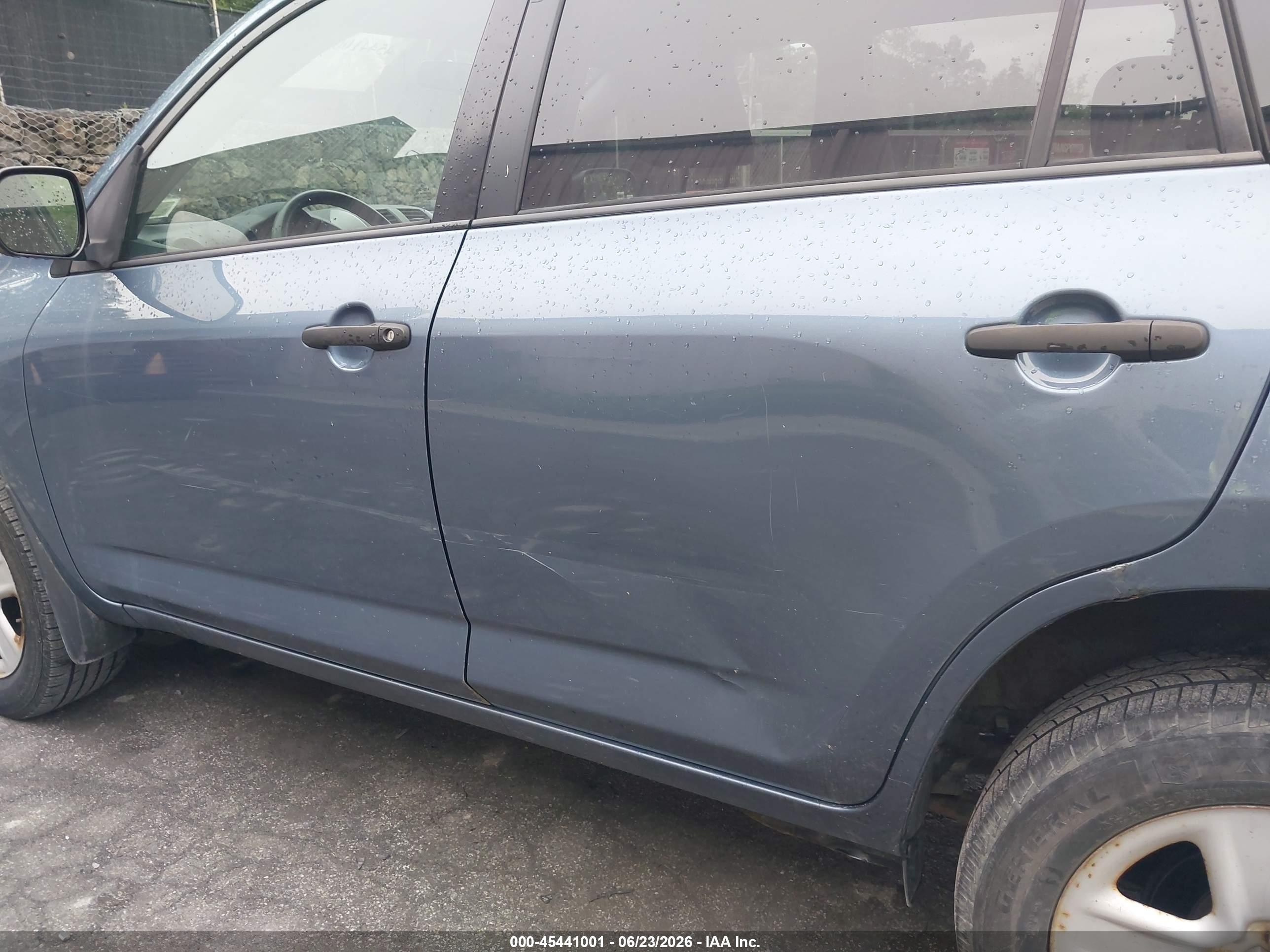 2011 Toyota Rav4   Синий vin: 2T3JF4DV8BW116920