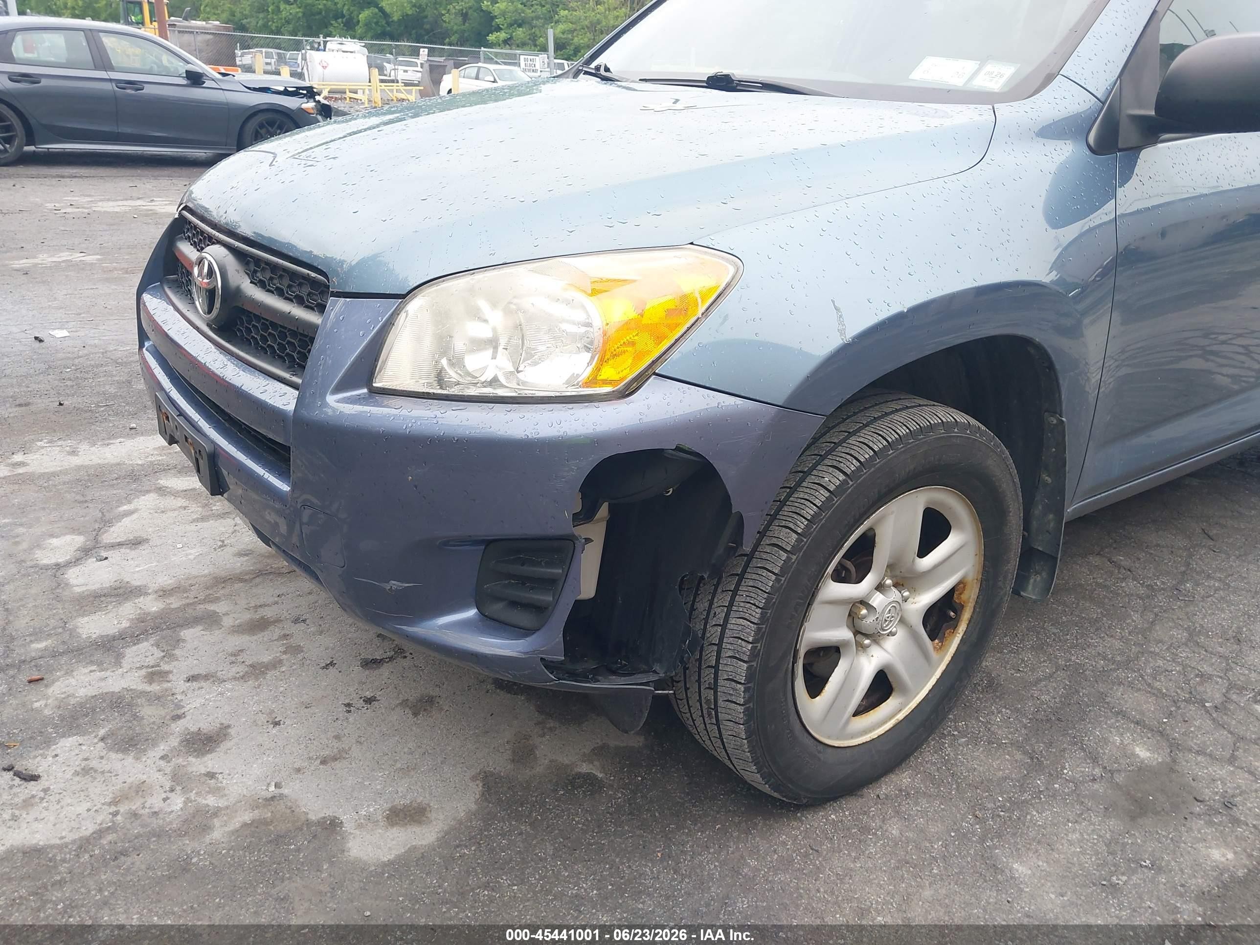 2011 Toyota Rav4   Синий vin: 2T3JF4DV8BW116920