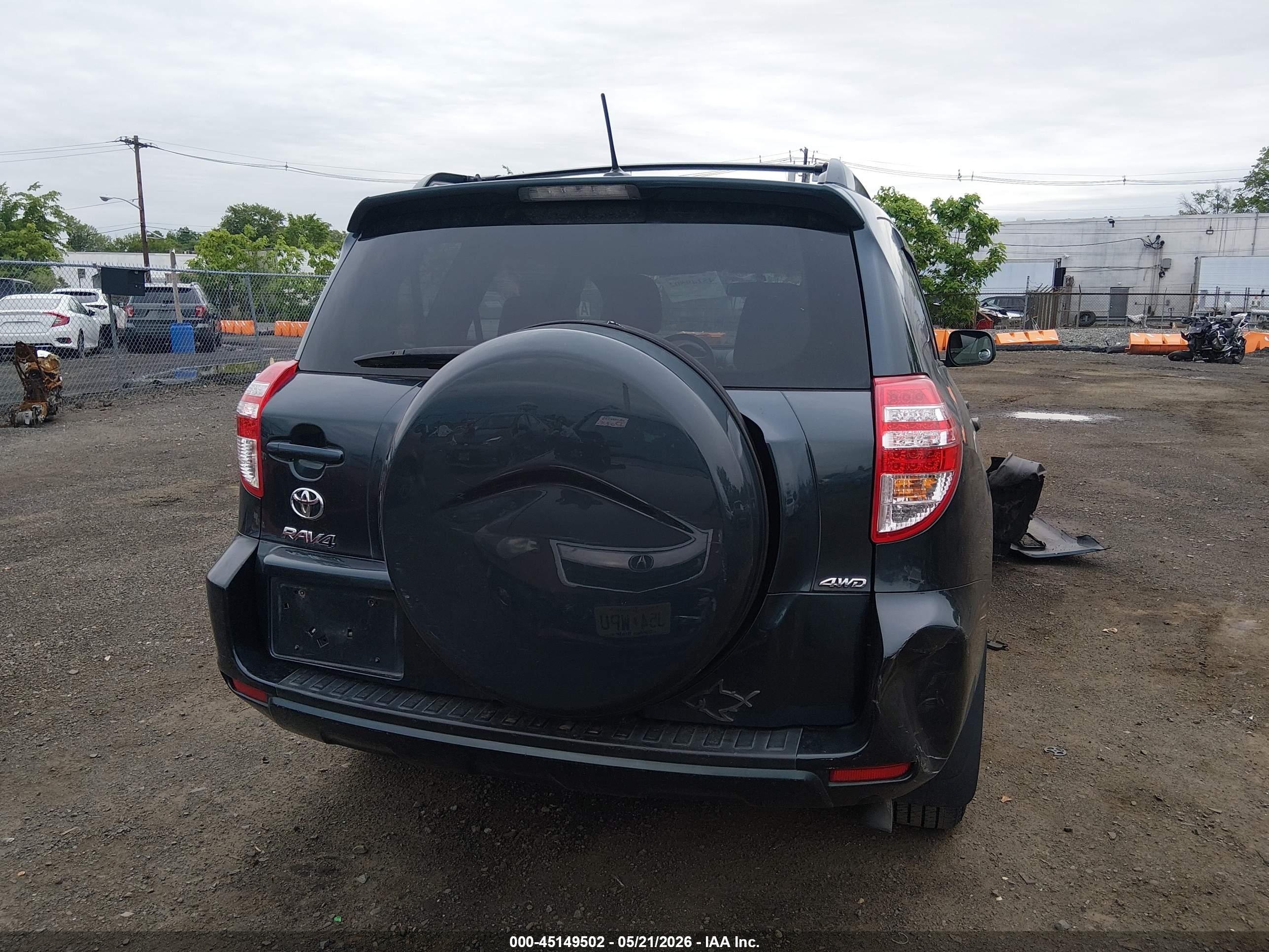 2011 Toyota Rav4 Black vin: 2T3JF4DV8BW171710