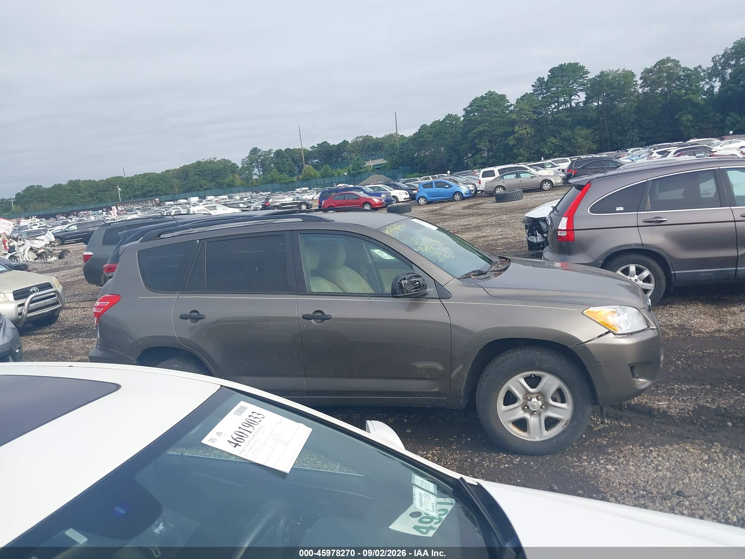 2010 Toyota Rav4   Коричневый vin: 2T3JF4DV9AW054135