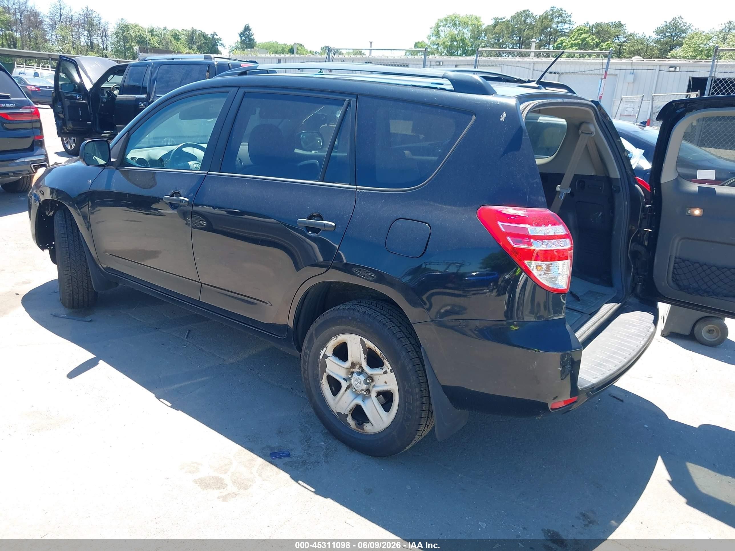 2010 Toyota Rav4 Black vin: 2T3JF4DV9AW068407