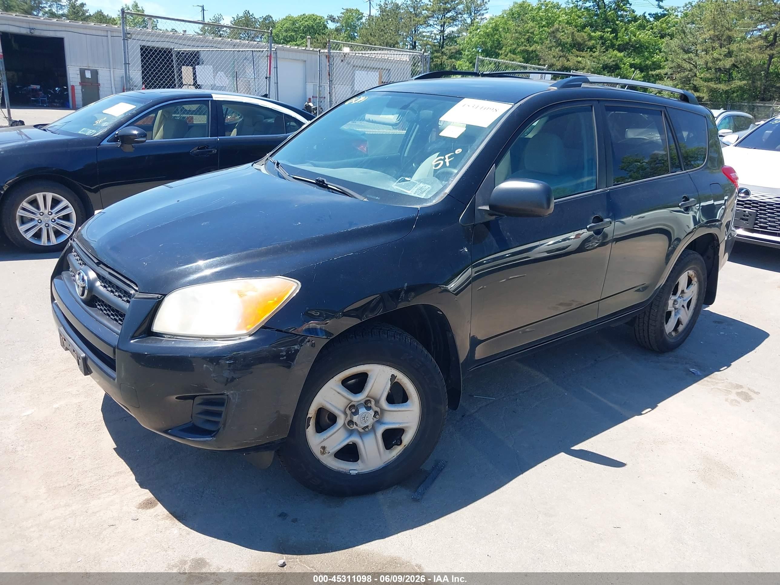 2010 Toyota Rav4 Black vin: 2T3JF4DV9AW068407