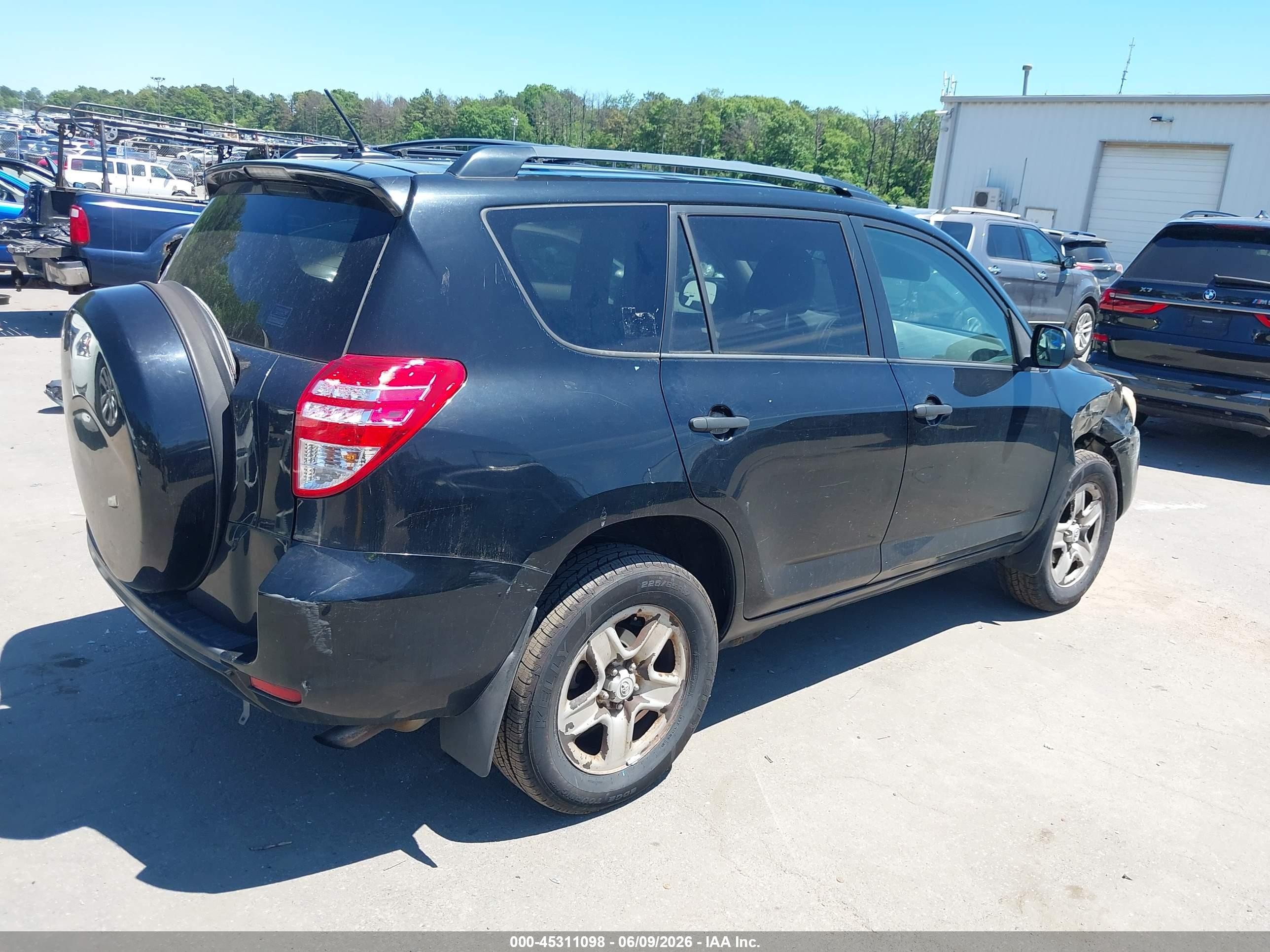2010 Toyota Rav4 Black vin: 2T3JF4DV9AW068407