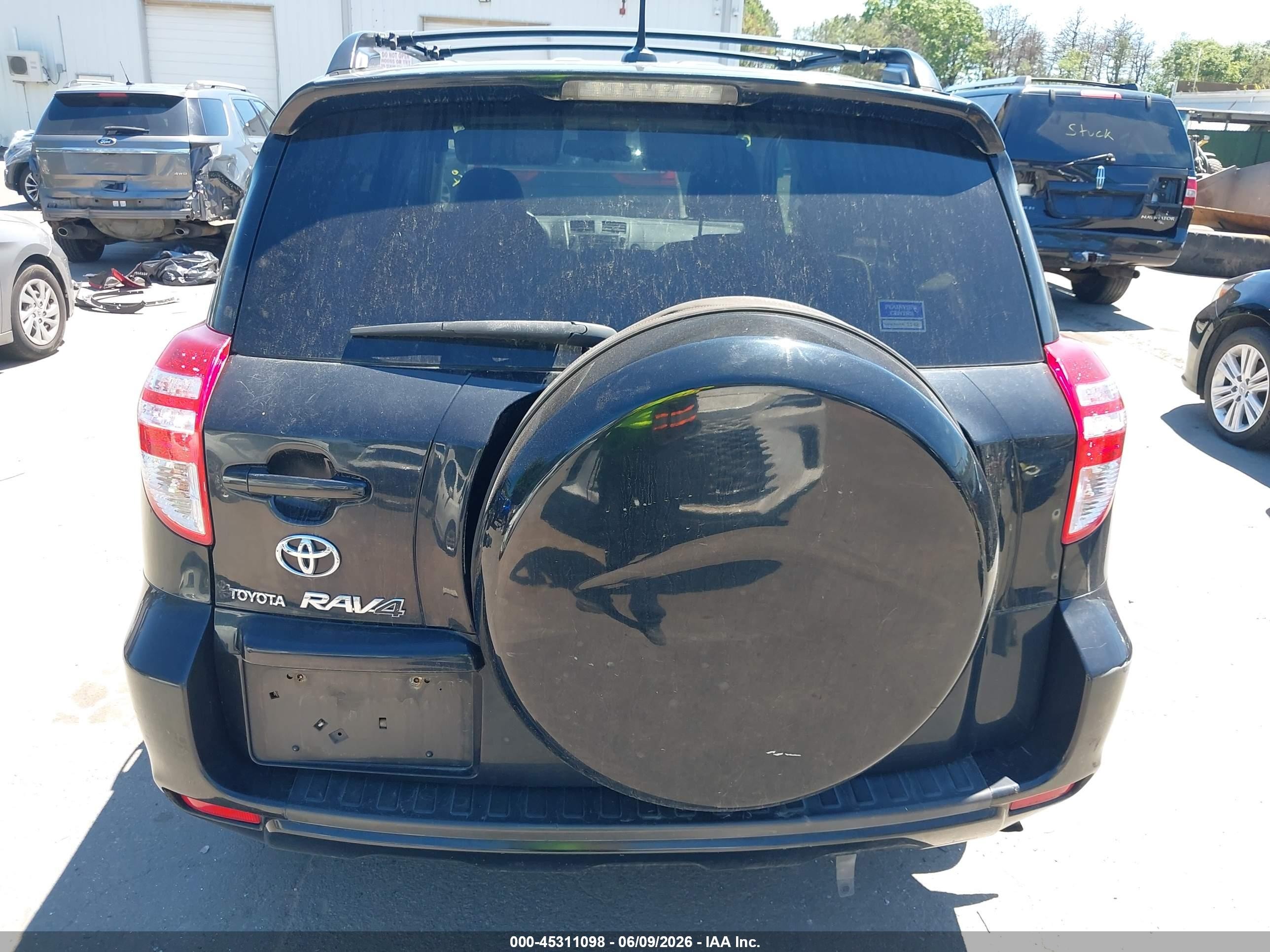 2010 Toyota Rav4 Black vin: 2T3JF4DV9AW068407