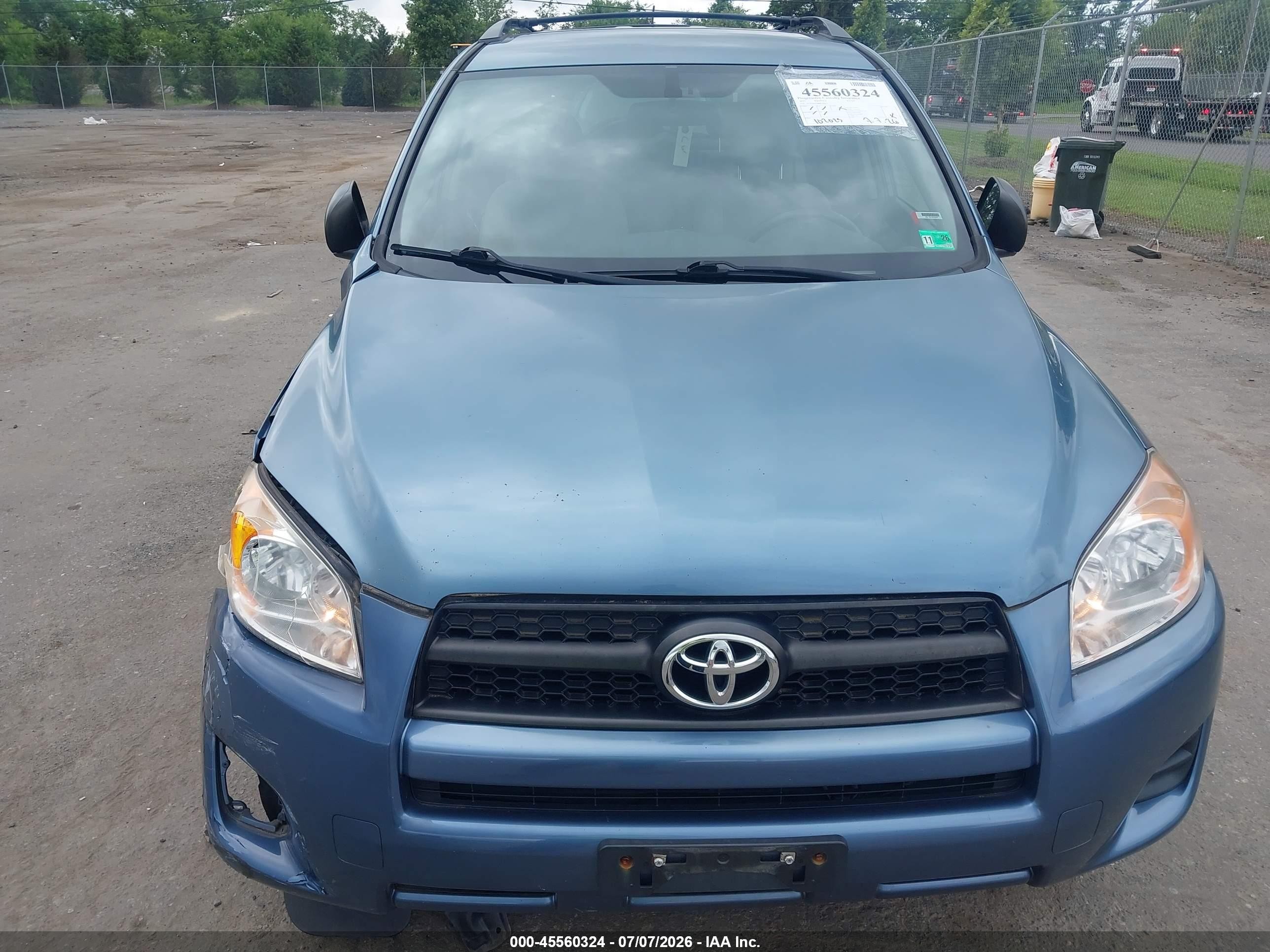 2011 Toyota Rav4   Light Blue vin: 2T3JF4DV9BW140675