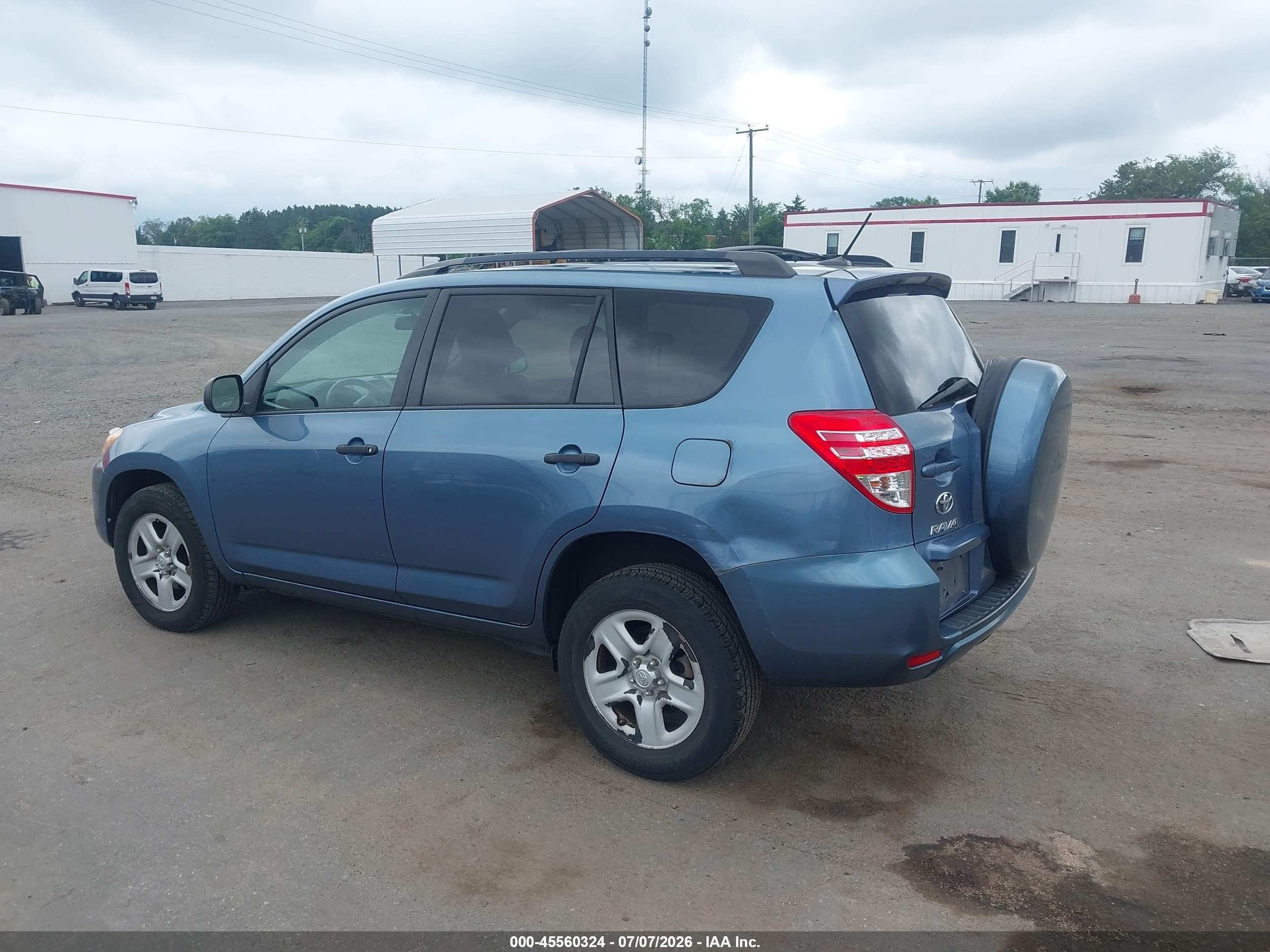 2011 Toyota Rav4   Light Blue vin: 2T3JF4DV9BW140675