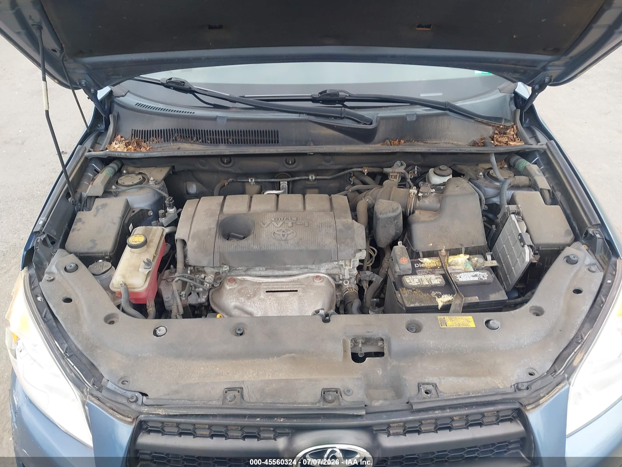 2011 Toyota Rav4   Light Blue vin: 2T3JF4DV9BW140675