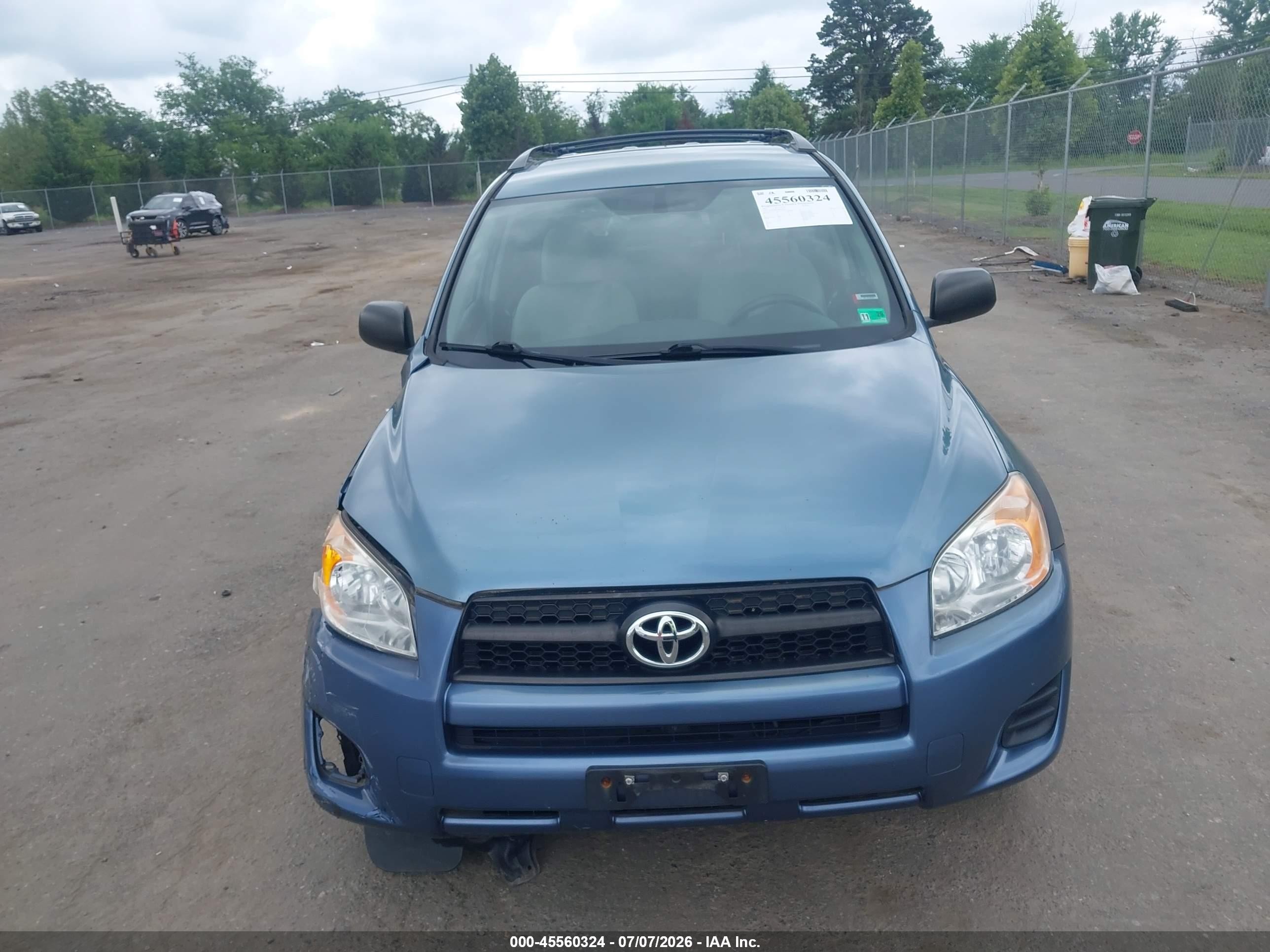 2011 Toyota Rav4   Light Blue vin: 2T3JF4DV9BW140675