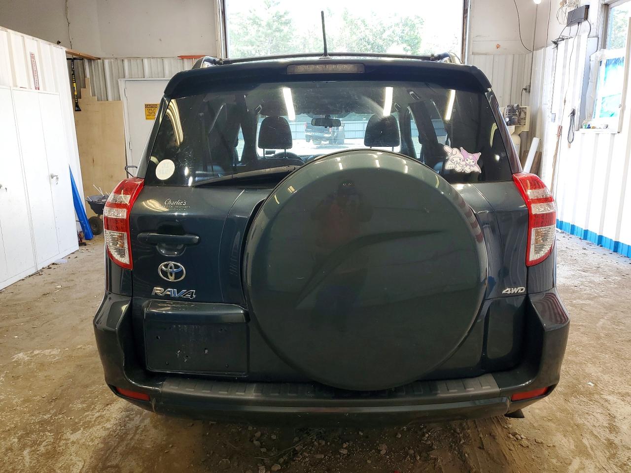 2011 Toyt Rav4 Base Blue vin: 2T3JF4DVXBW083838