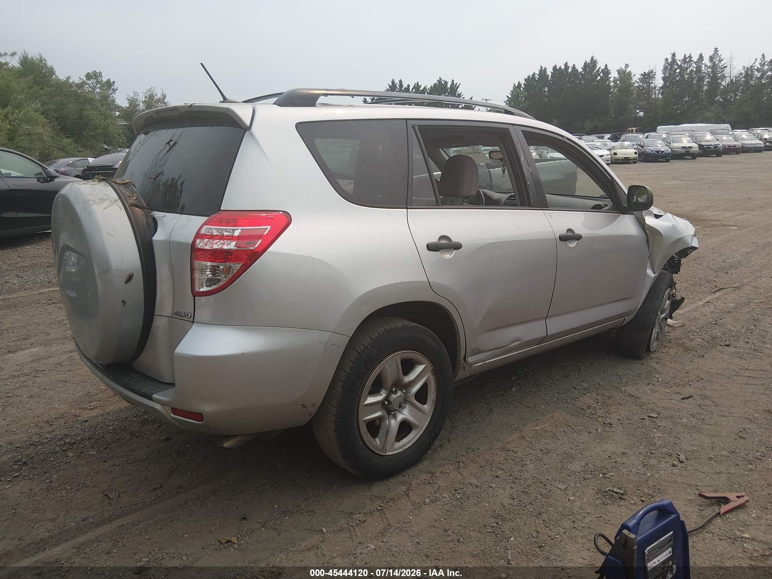 2011 Toyota Rav4 Silver vin: 2T3JF4DVXBW085542