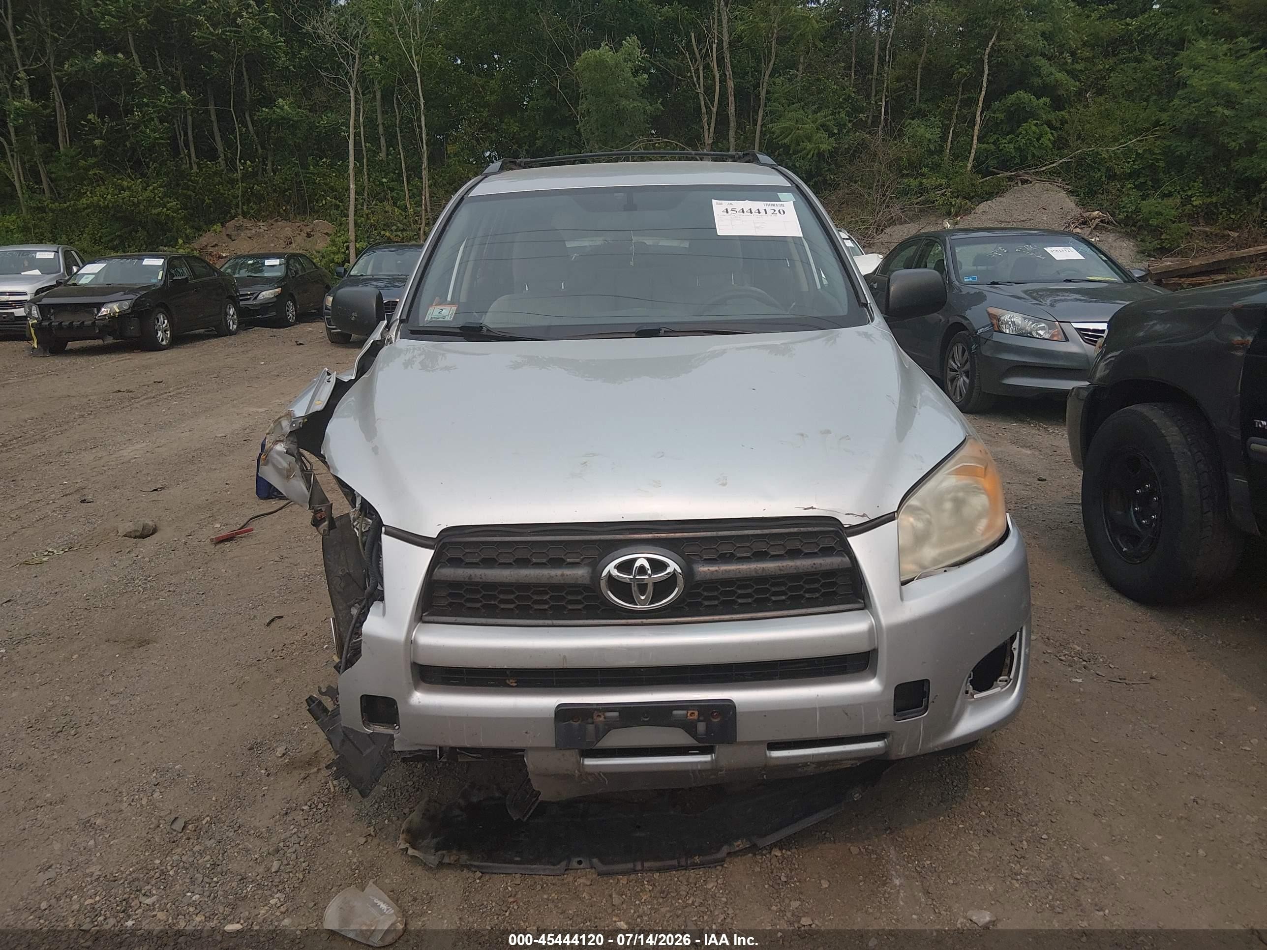 2011 Toyota Rav4 Silver vin: 2T3JF4DVXBW085542