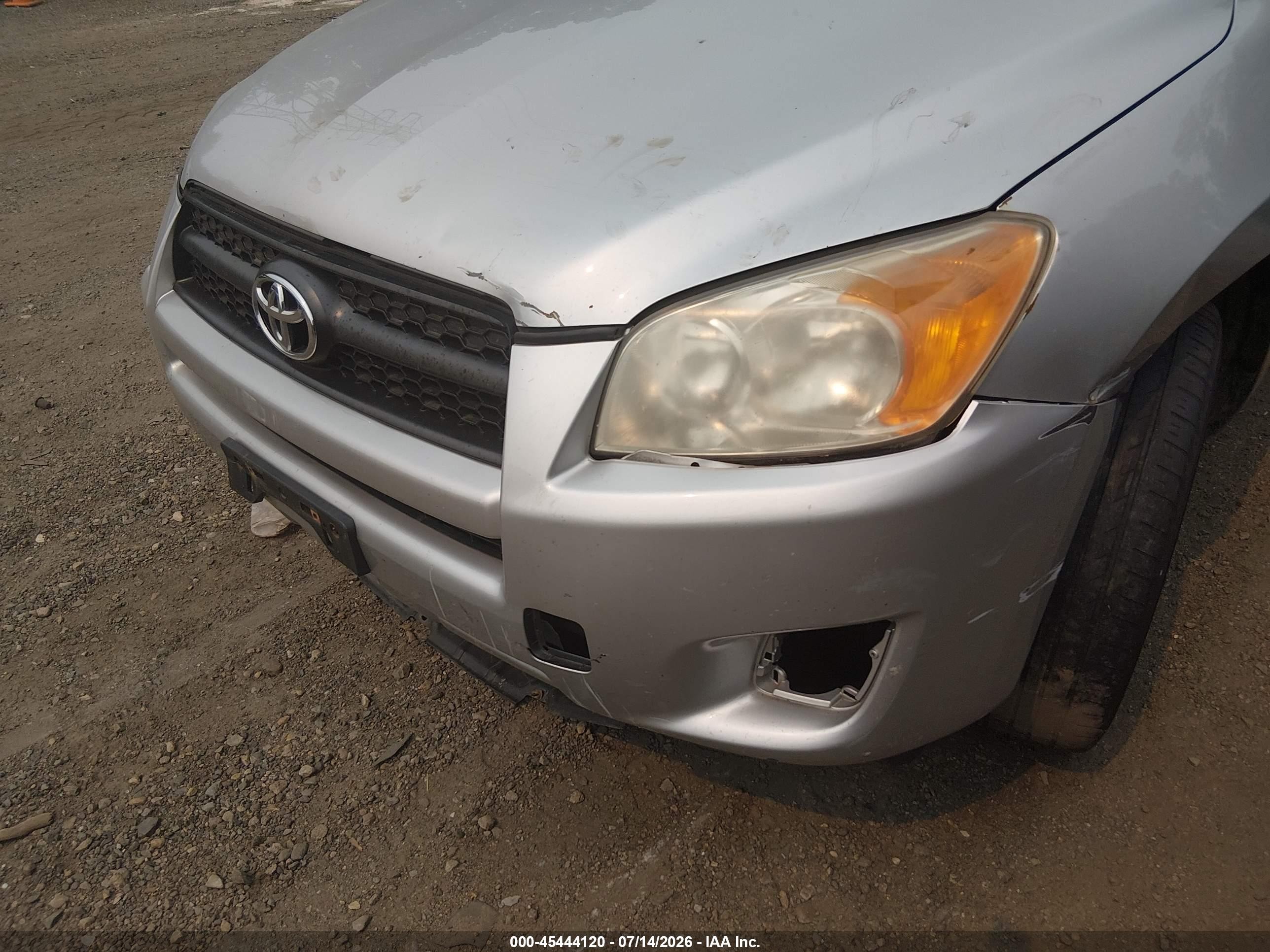 2011 Toyota Rav4 Silver vin: 2T3JF4DVXBW085542