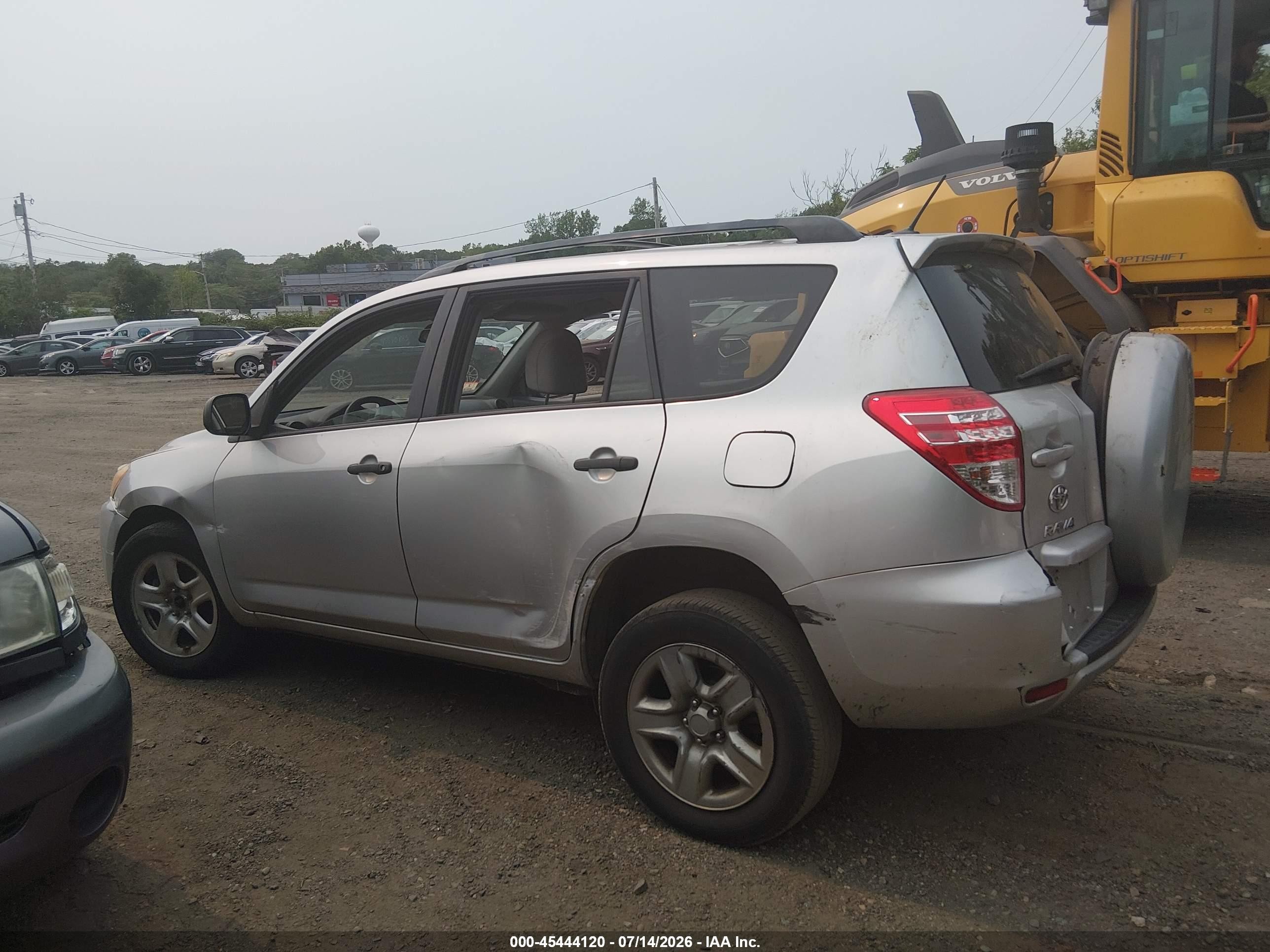 2011 Toyota Rav4 Silver vin: 2T3JF4DVXBW085542