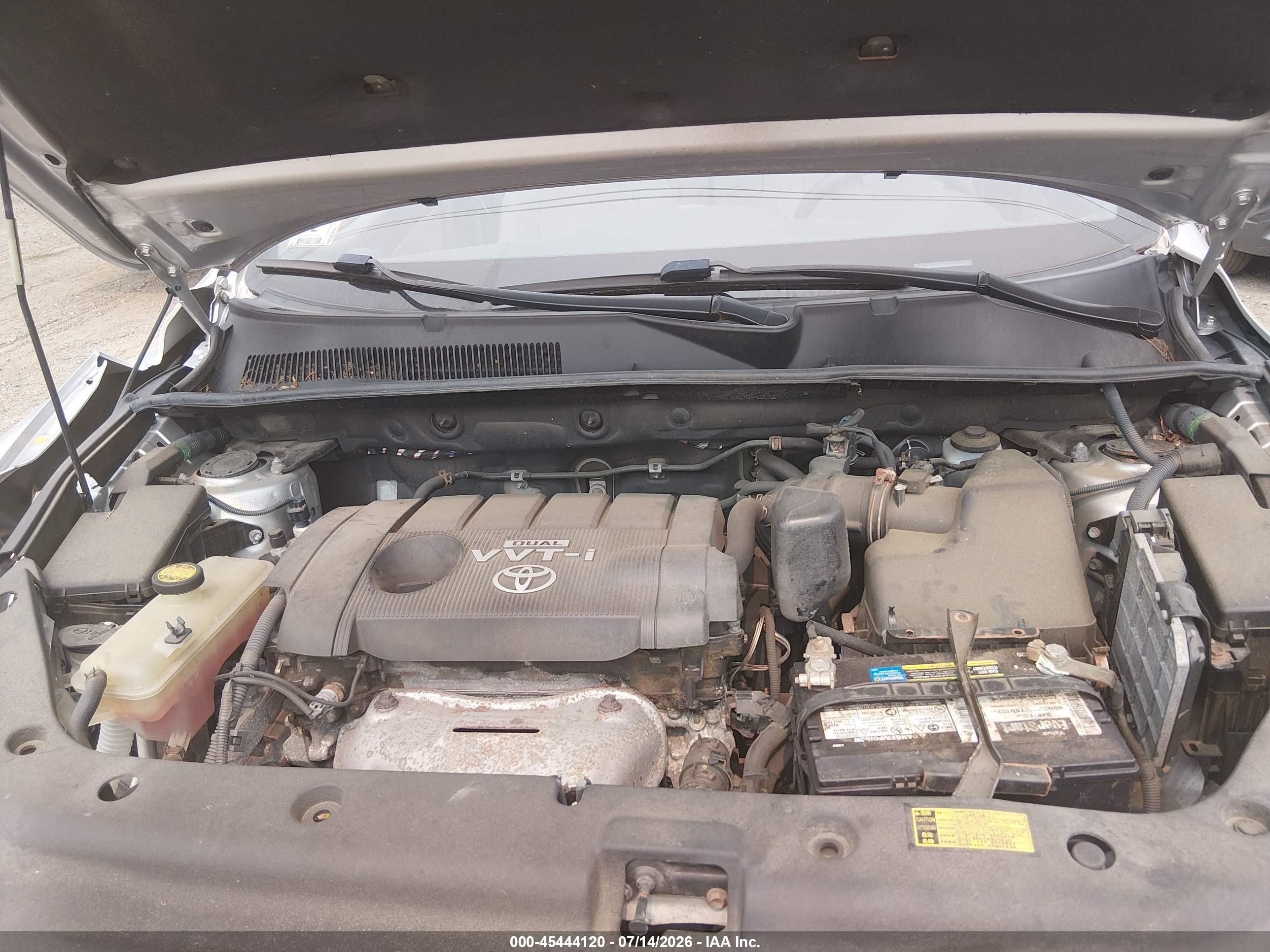 2011 Toyota Rav4 Silver vin: 2T3JF4DVXBW085542