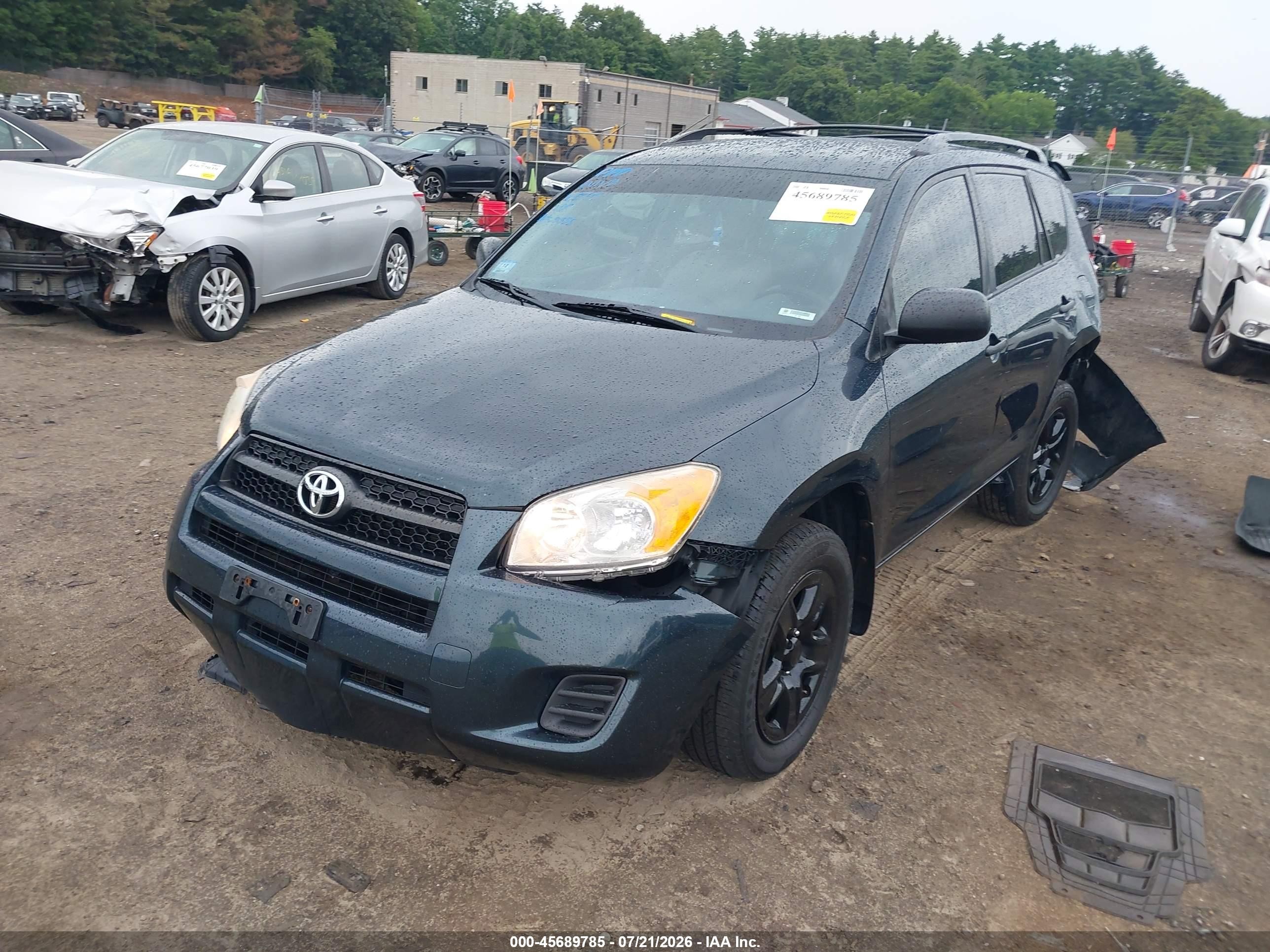 2012 Toyota Rav4   Зеленый vin: 2T3JF4DVXCW181320