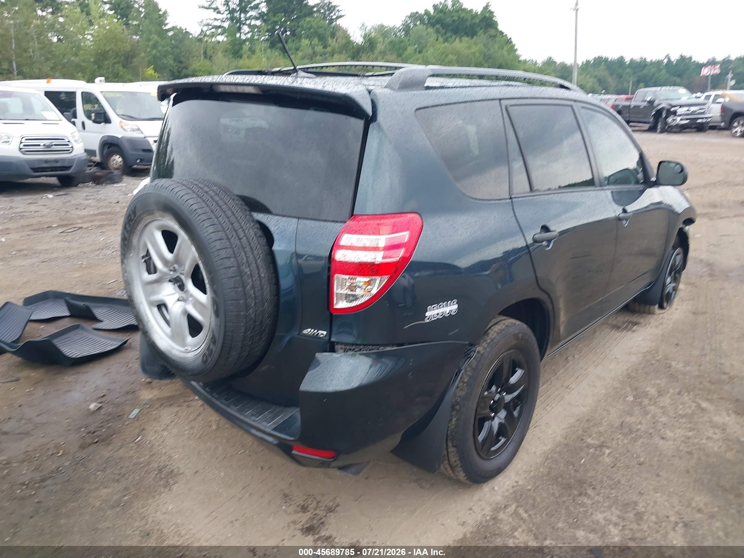 2012 Toyota Rav4   Зеленый vin: 2T3JF4DVXCW181320