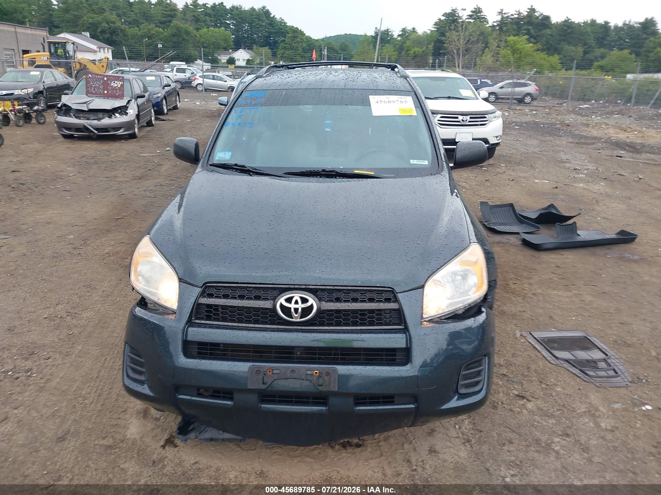 2012 Toyota Rav4   Зеленый vin: 2T3JF4DVXCW181320