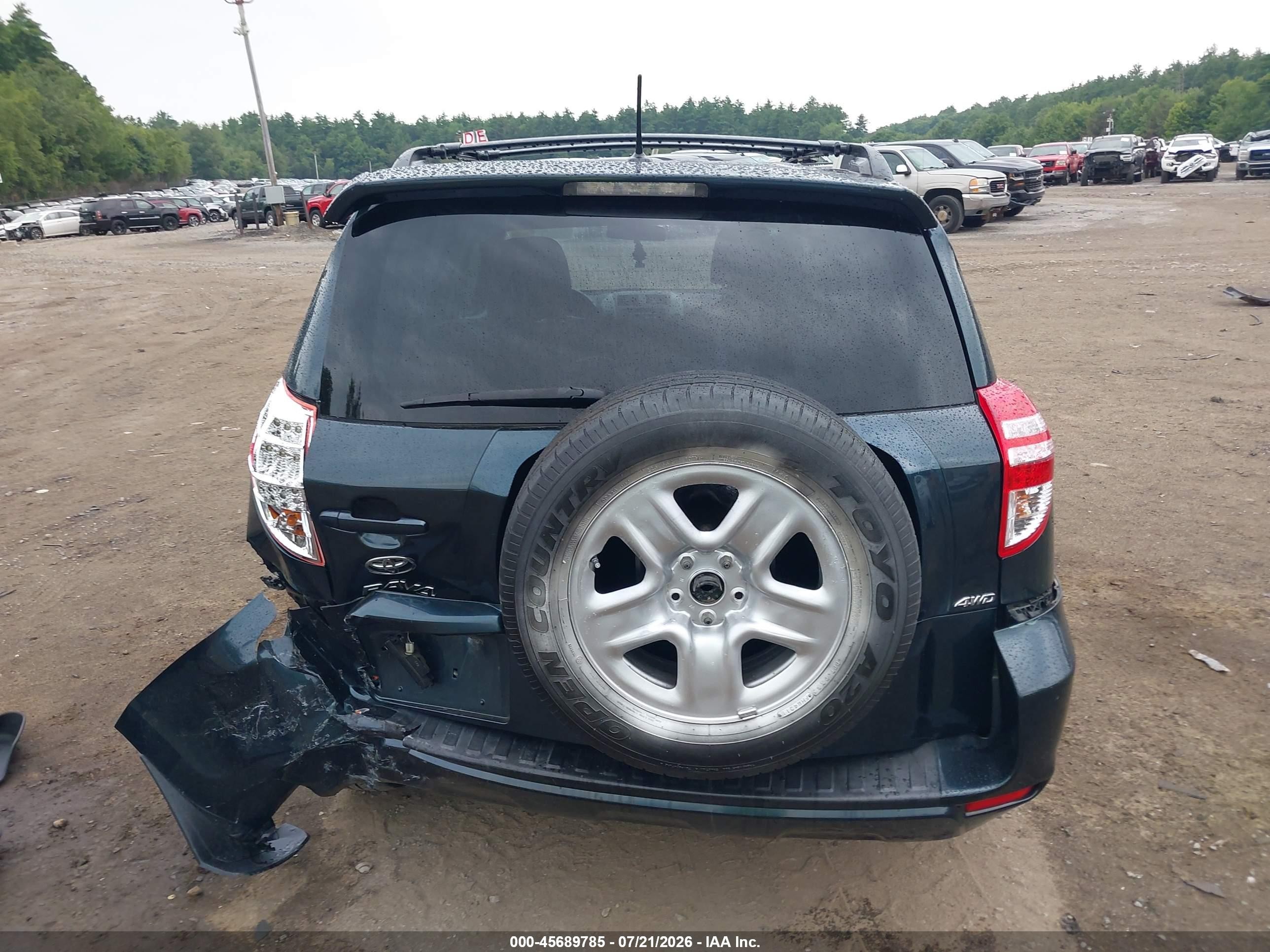 2012 Toyota Rav4   Зеленый vin: 2T3JF4DVXCW181320