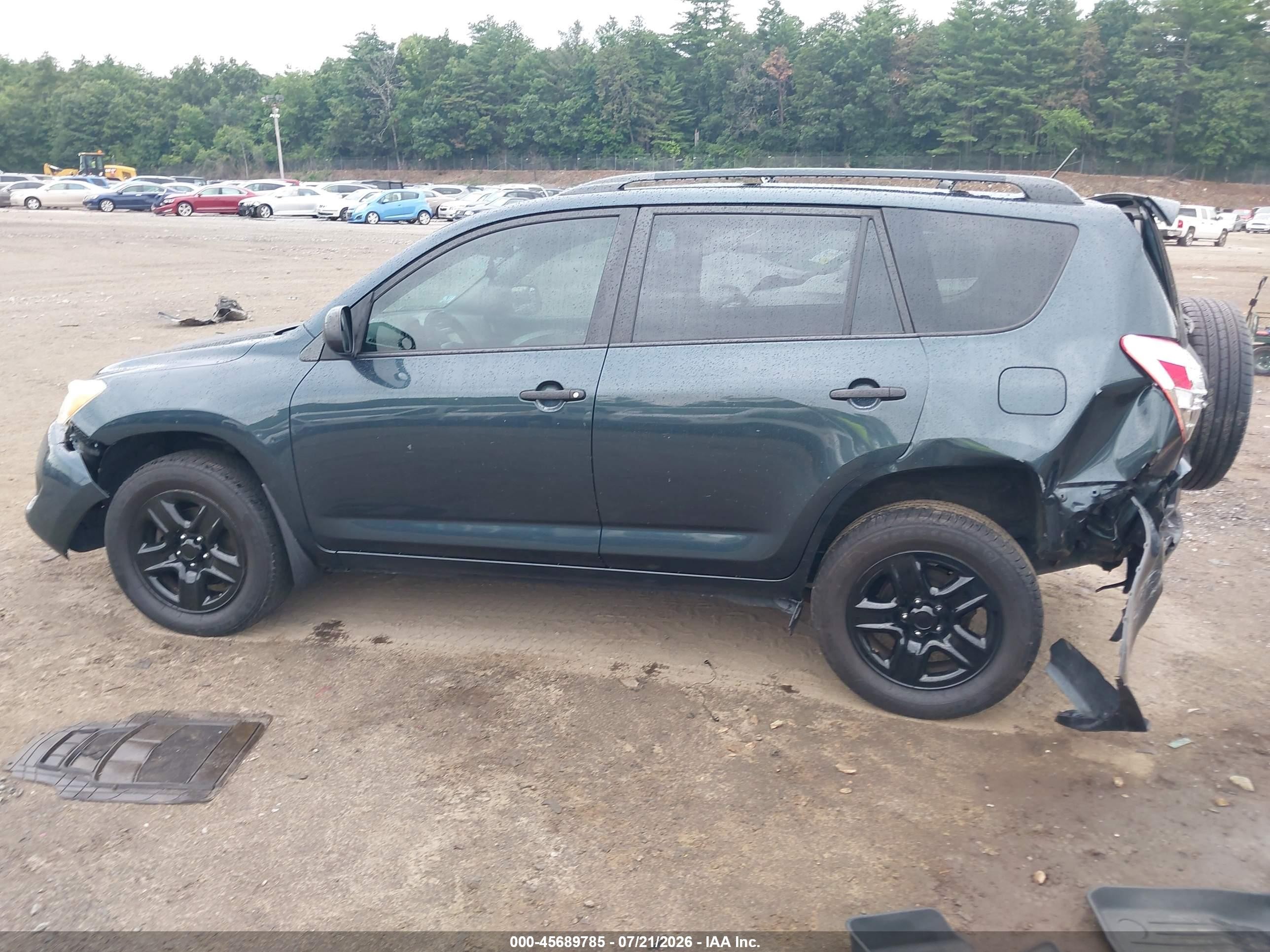 2012 Toyota Rav4   Зеленый vin: 2T3JF4DVXCW181320