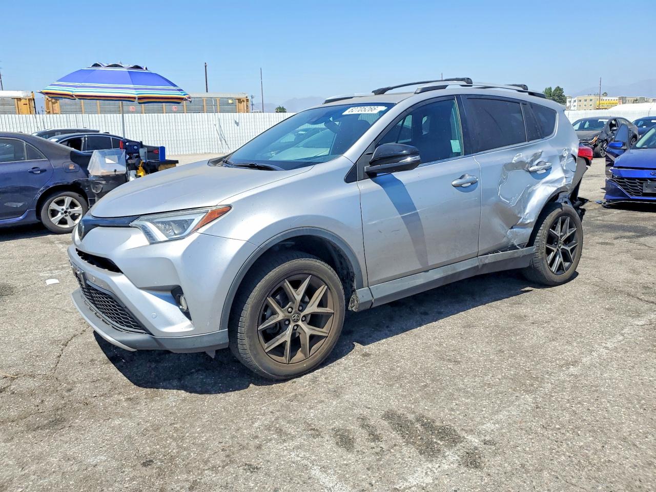 2016 Toyota Rav4 Se Silver vin: 2T3JFREV2GW535476