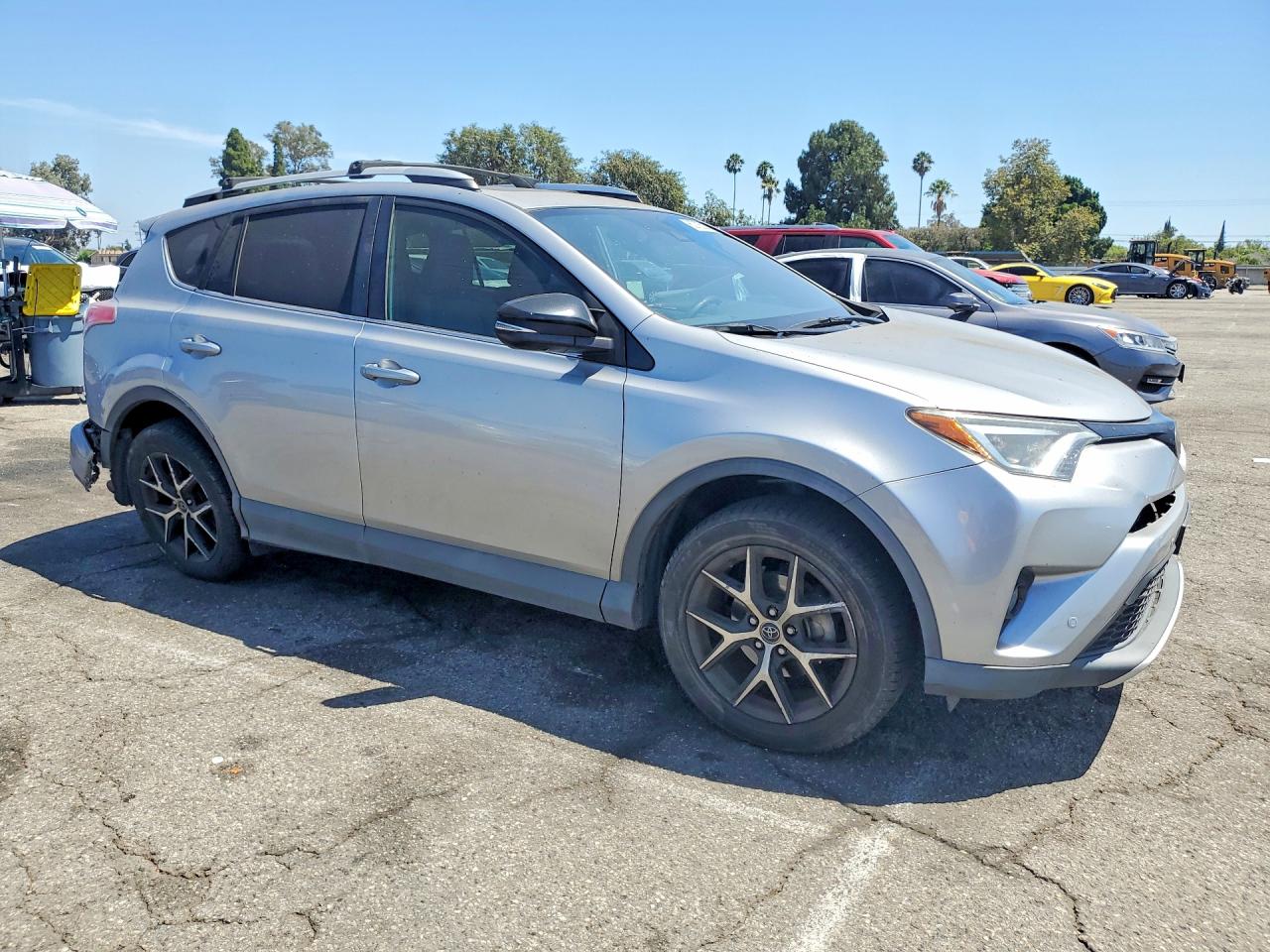 2016 Toyota Rav4 Se Silver vin: 2T3JFREV2GW535476