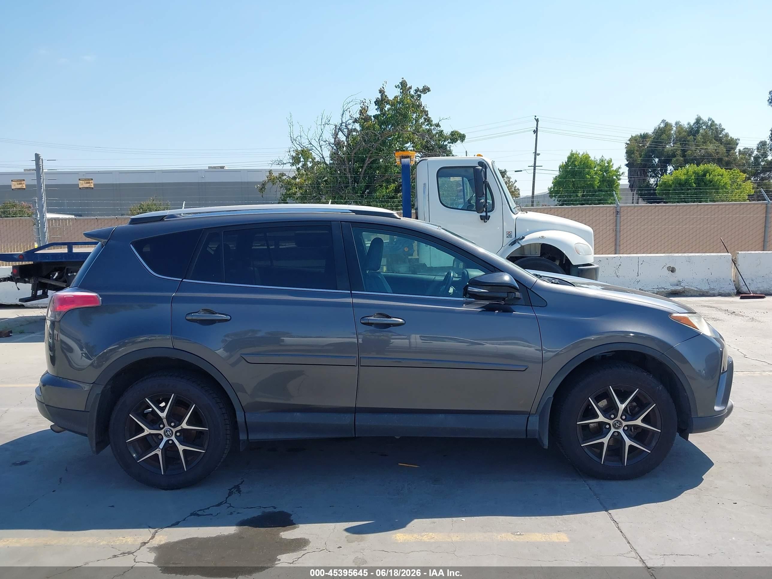 2016 Toyota Rav4 Se Gray vin: 2T3JFREV6GW456442