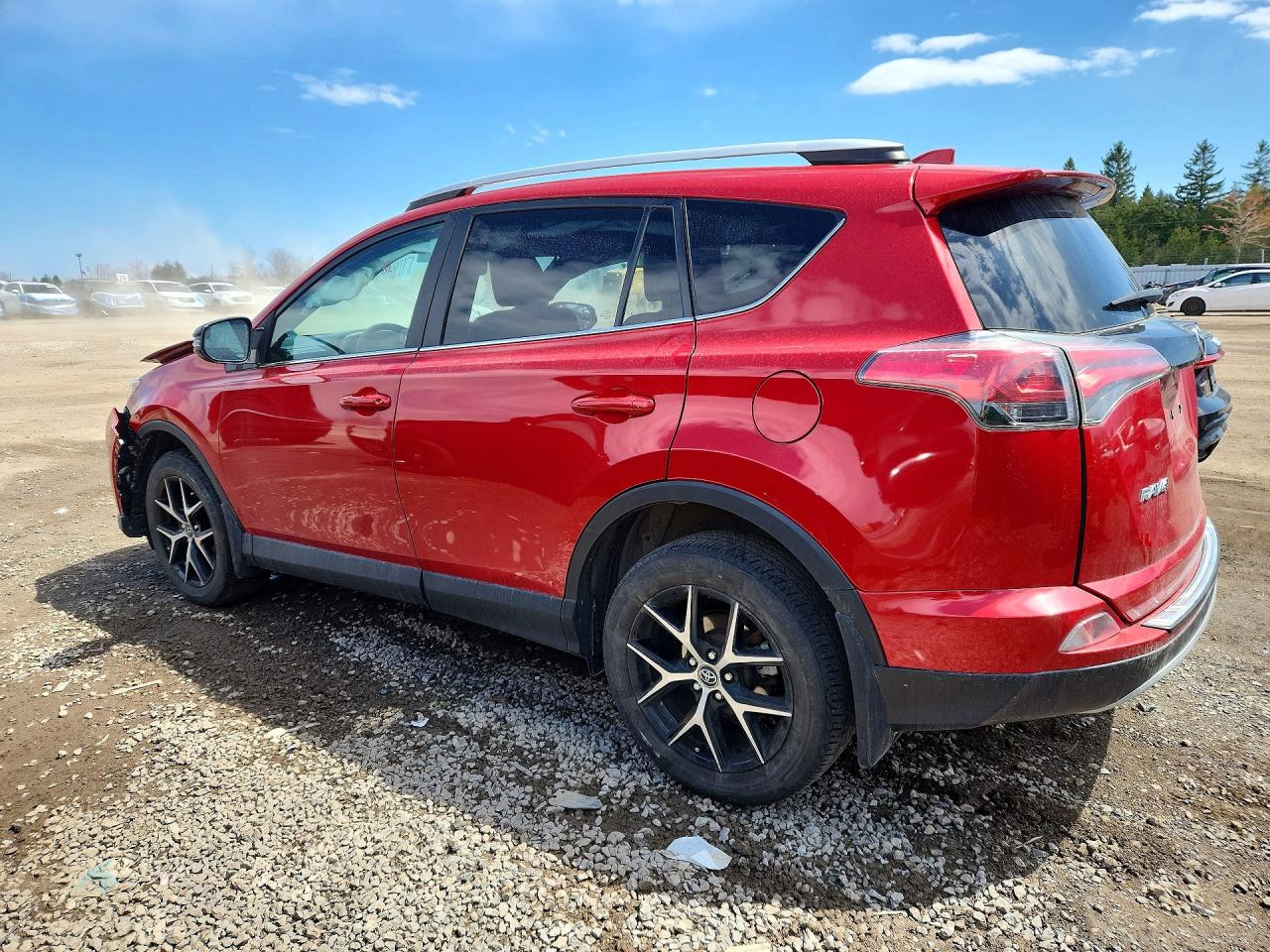 2016 Toyota Rav4 Se Красный vin: 2T3JFREVXGW481375